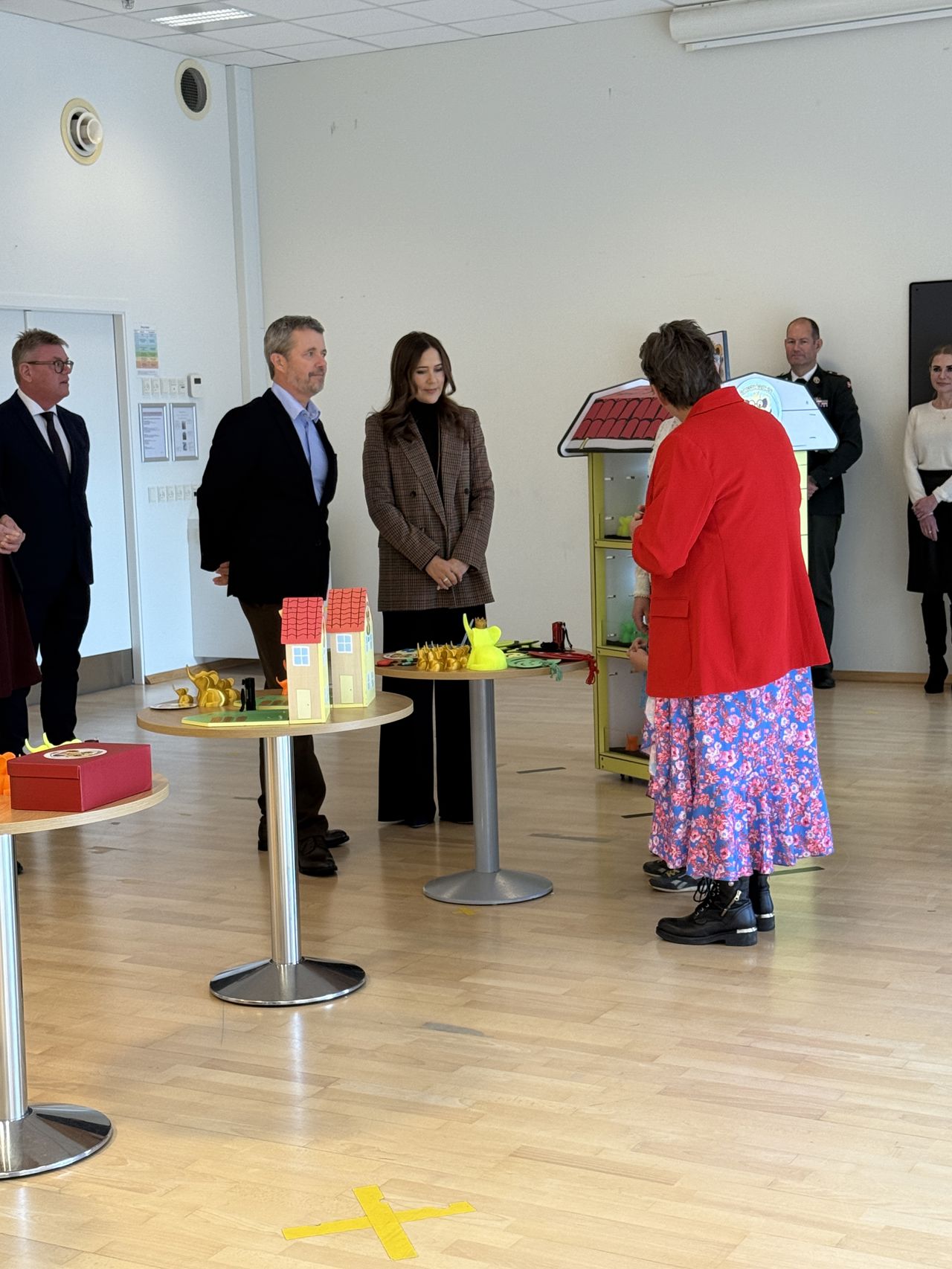 Kongeparret oplever synscenter på Randers Sundhedscenter