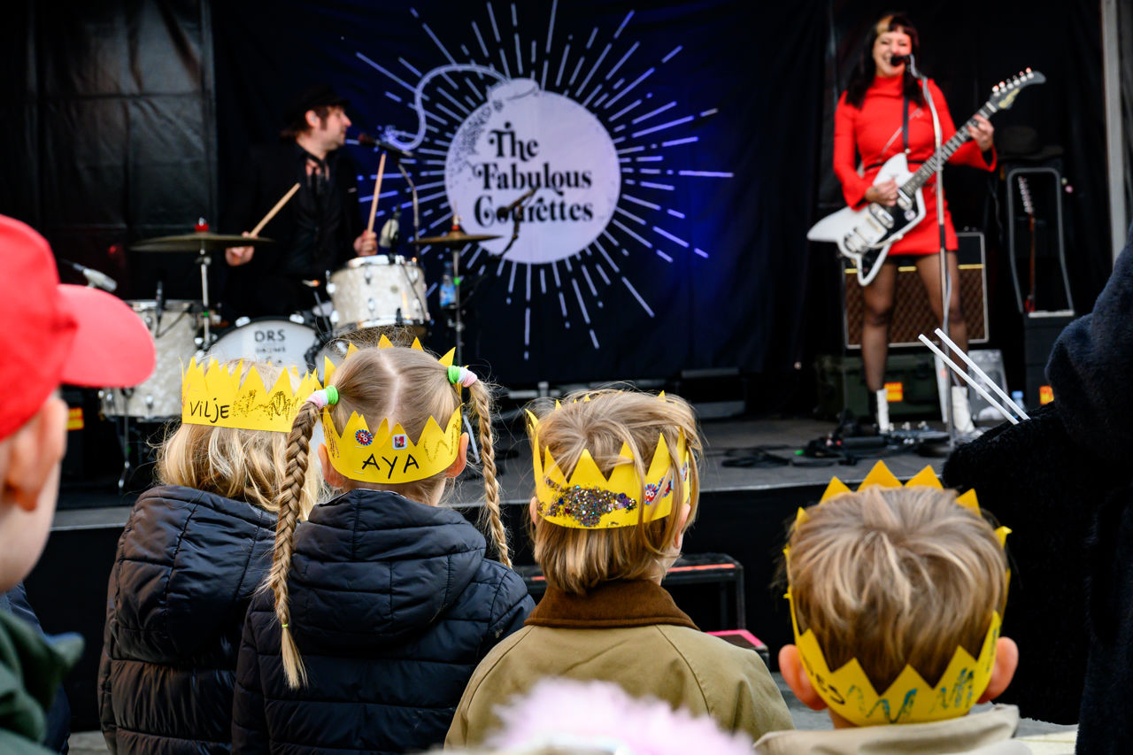 The Courettes spiller på Østervold