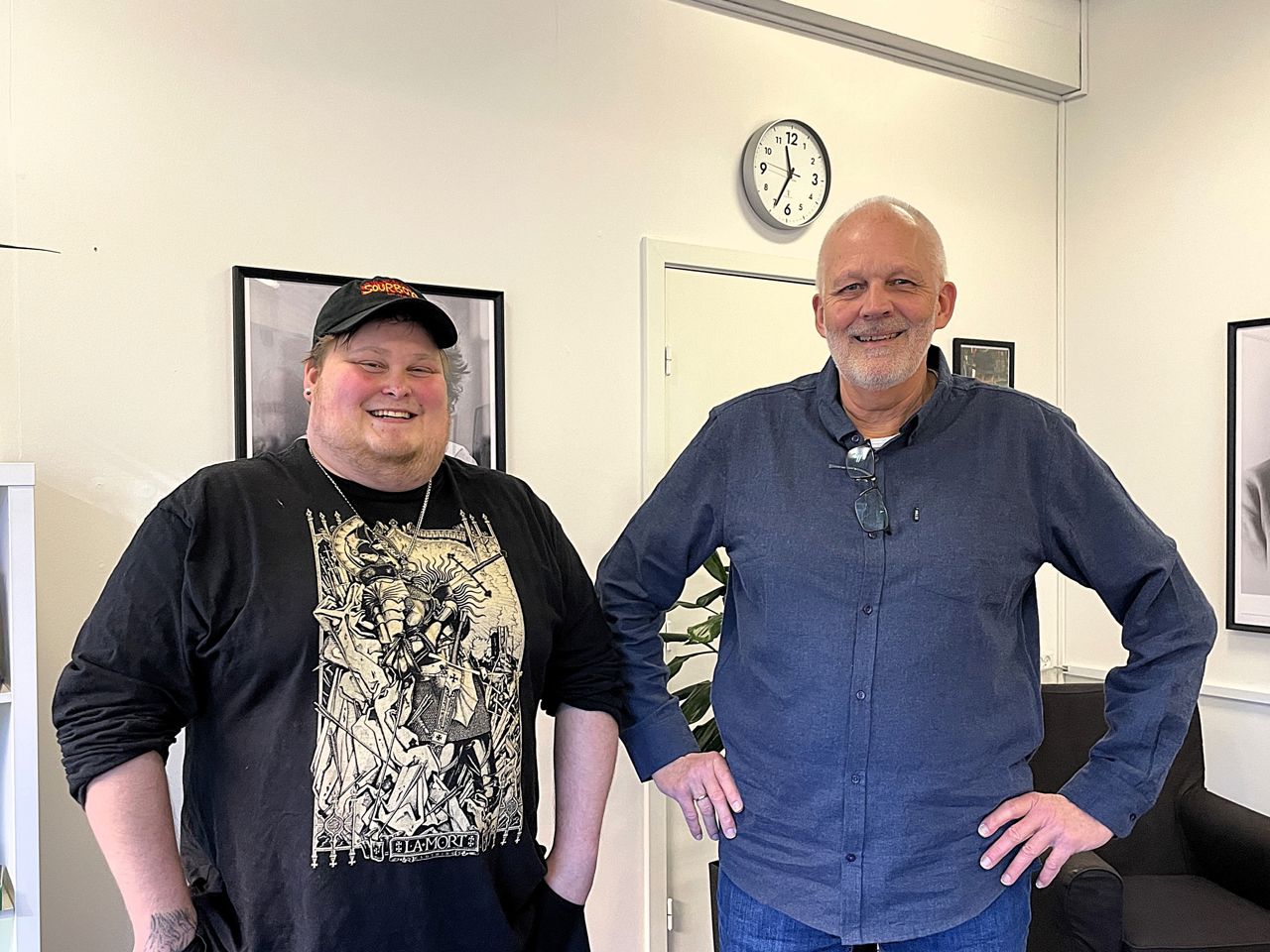 Ask Brandt Schøler er blandt de unge, som får hjælp af Daghøjskolen og projektleder Hansi Petersen.