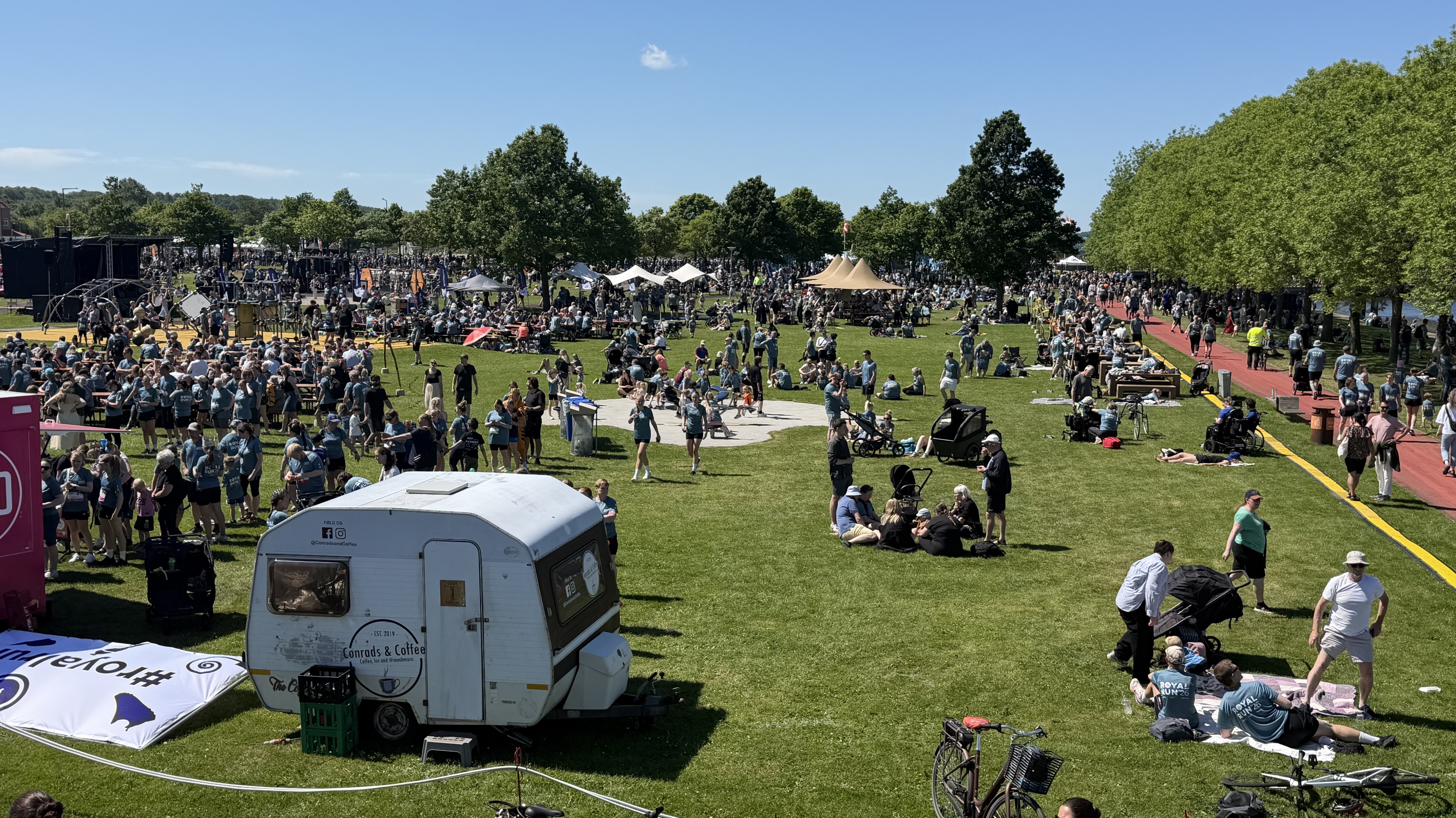 Eventzonen i Tronholmparken
