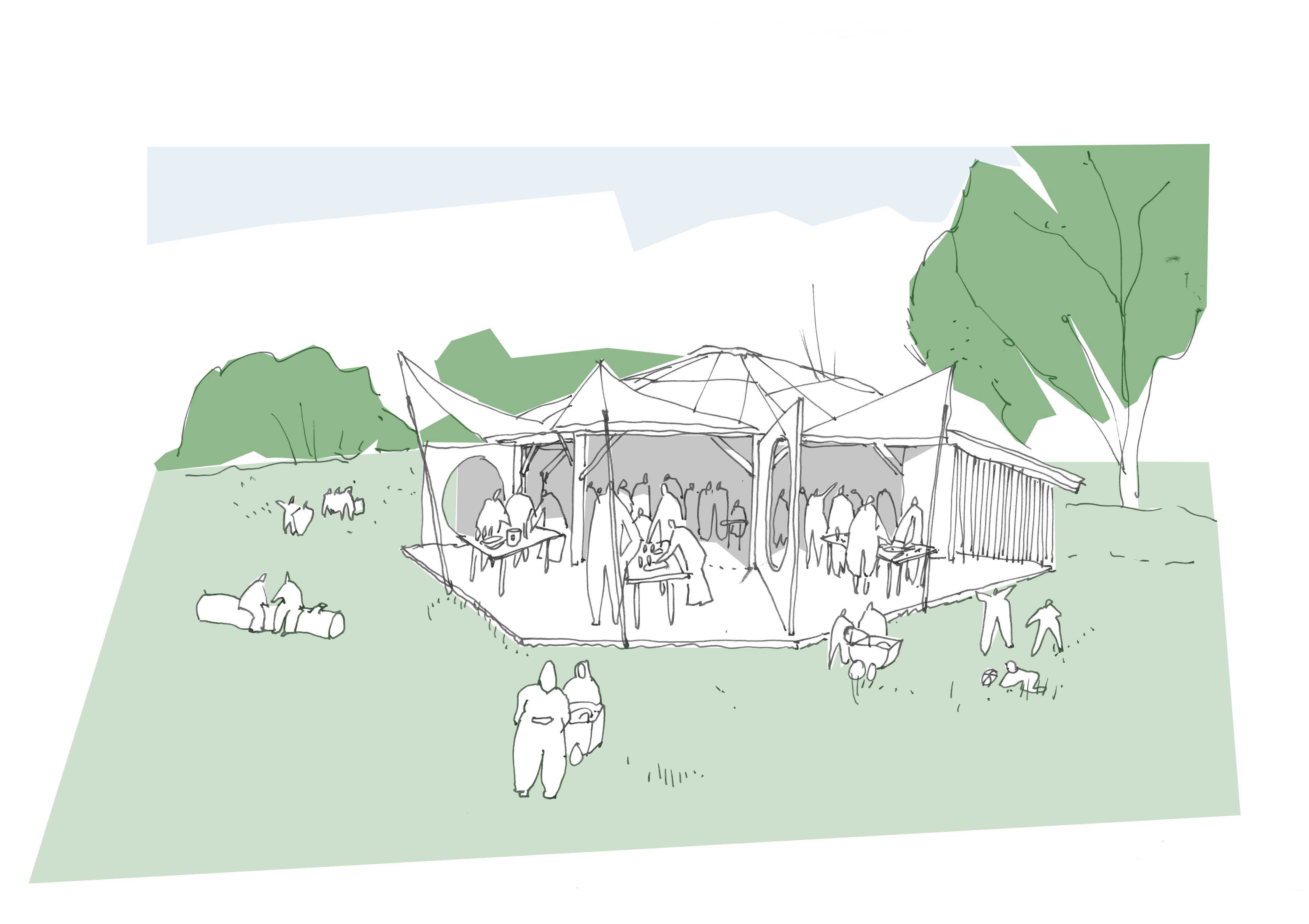 Visionsskitse til Fælleren