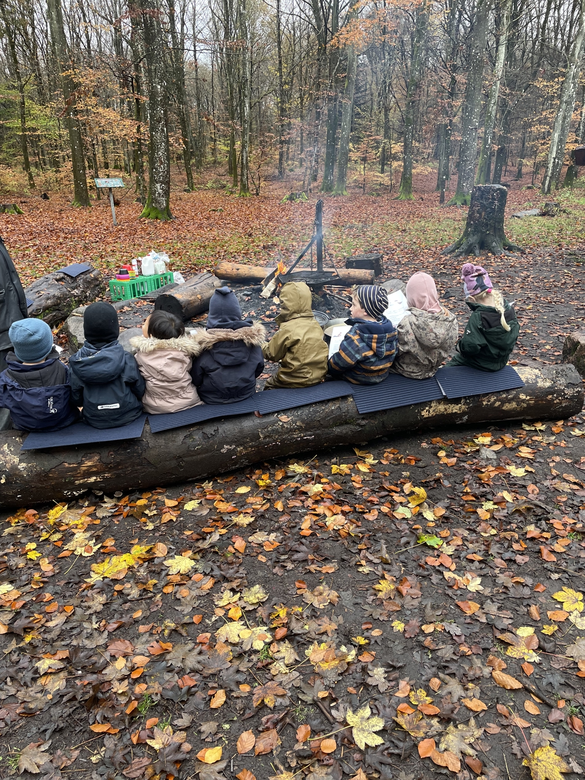 Børn fra Børnehuset Gudenådalen