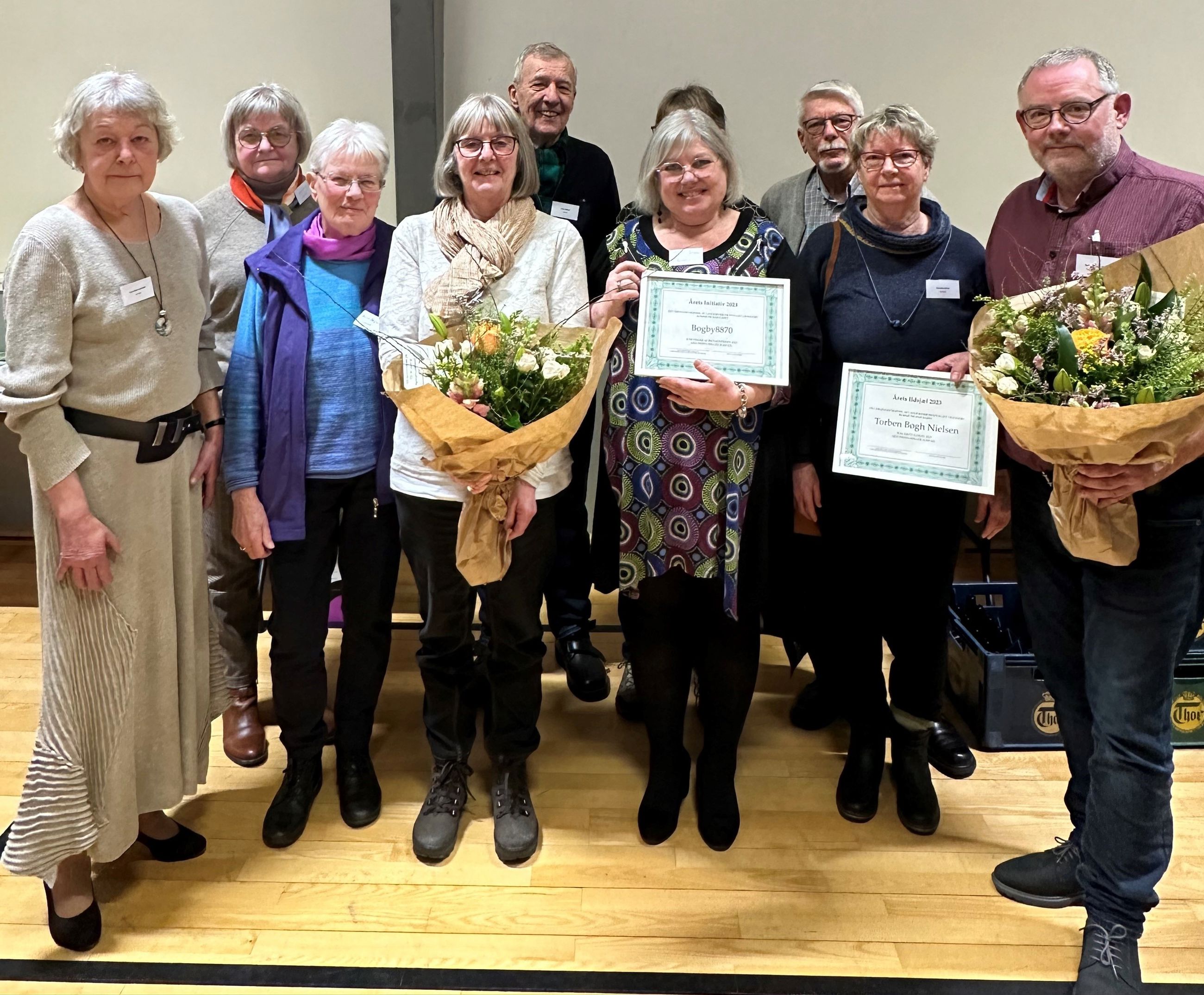 Vinderne af Årets Ildsjæl og Årets Initiativ