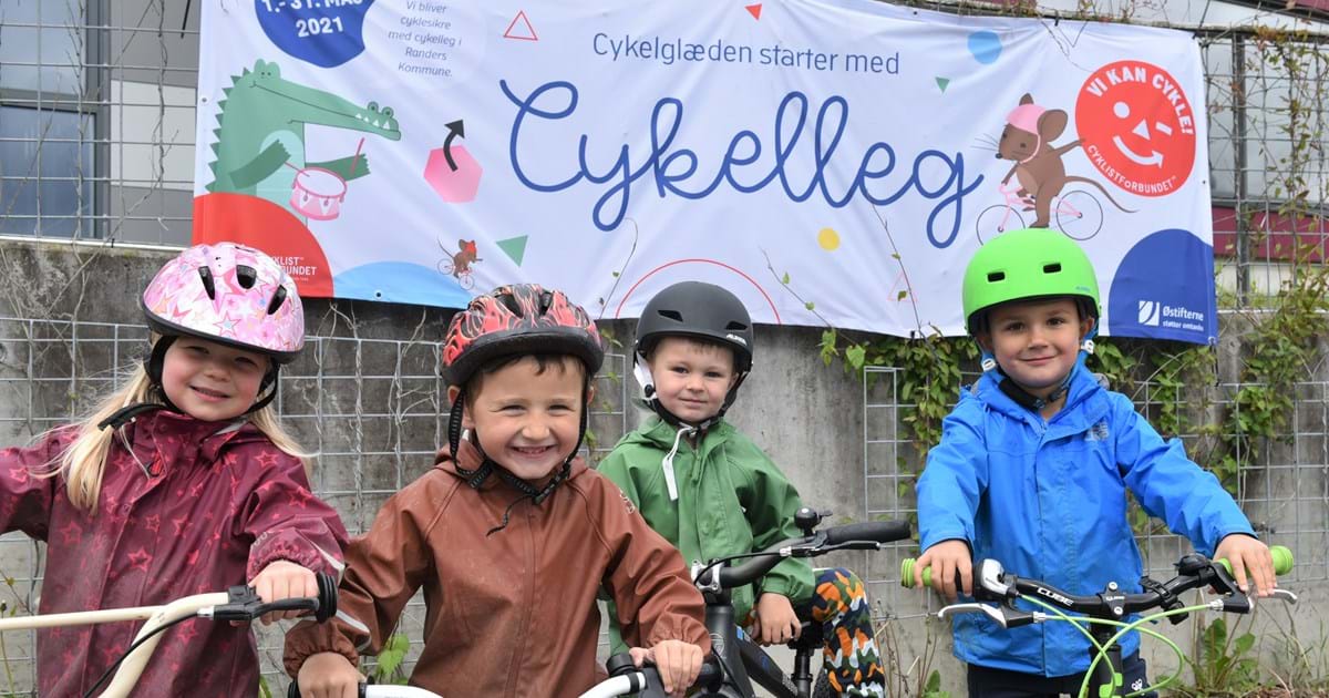 mild annoncere kant Børnehavebørn er blevet ellevilde med at cykle
