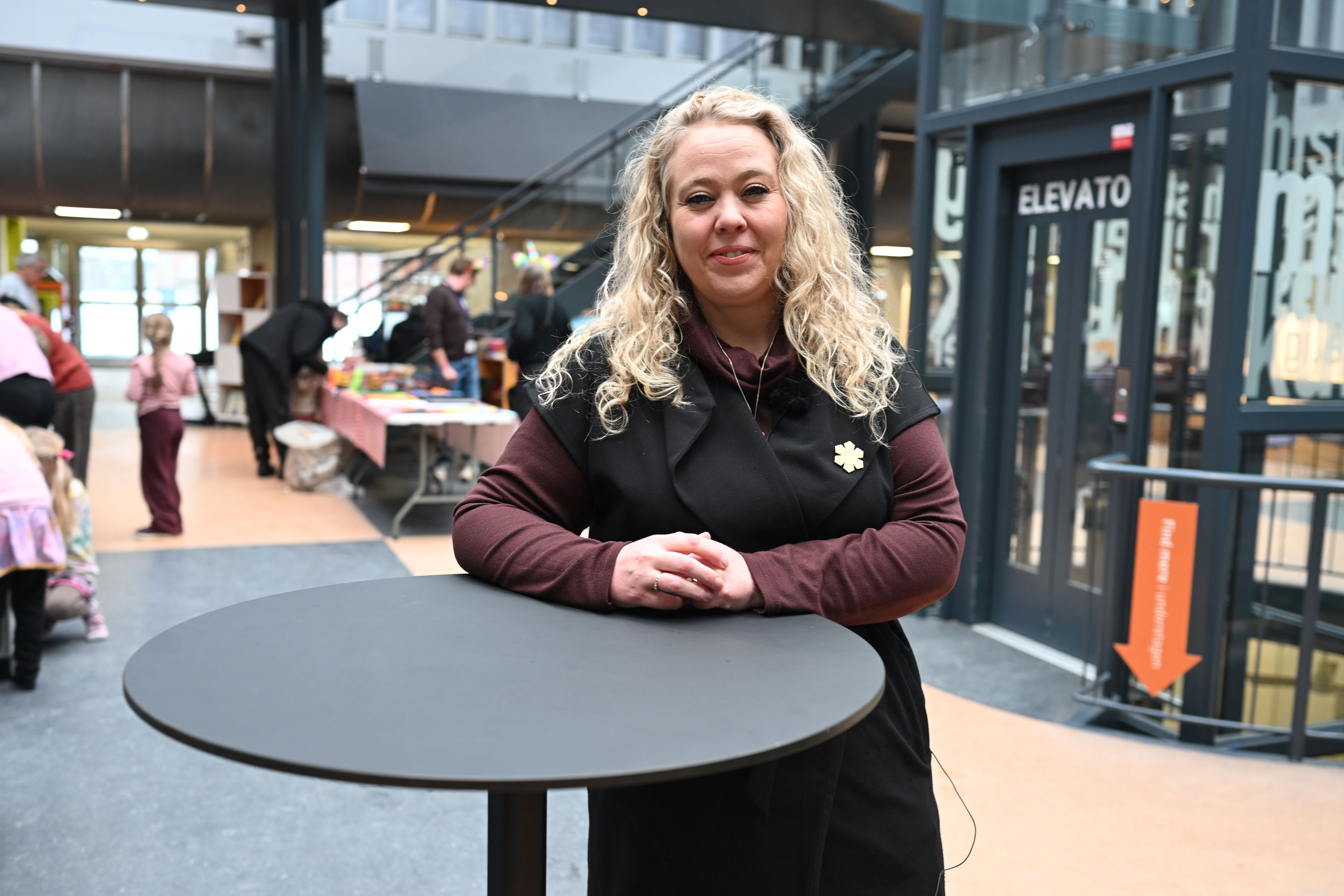 Rosa Lykke Yde på Randers Bibliotek