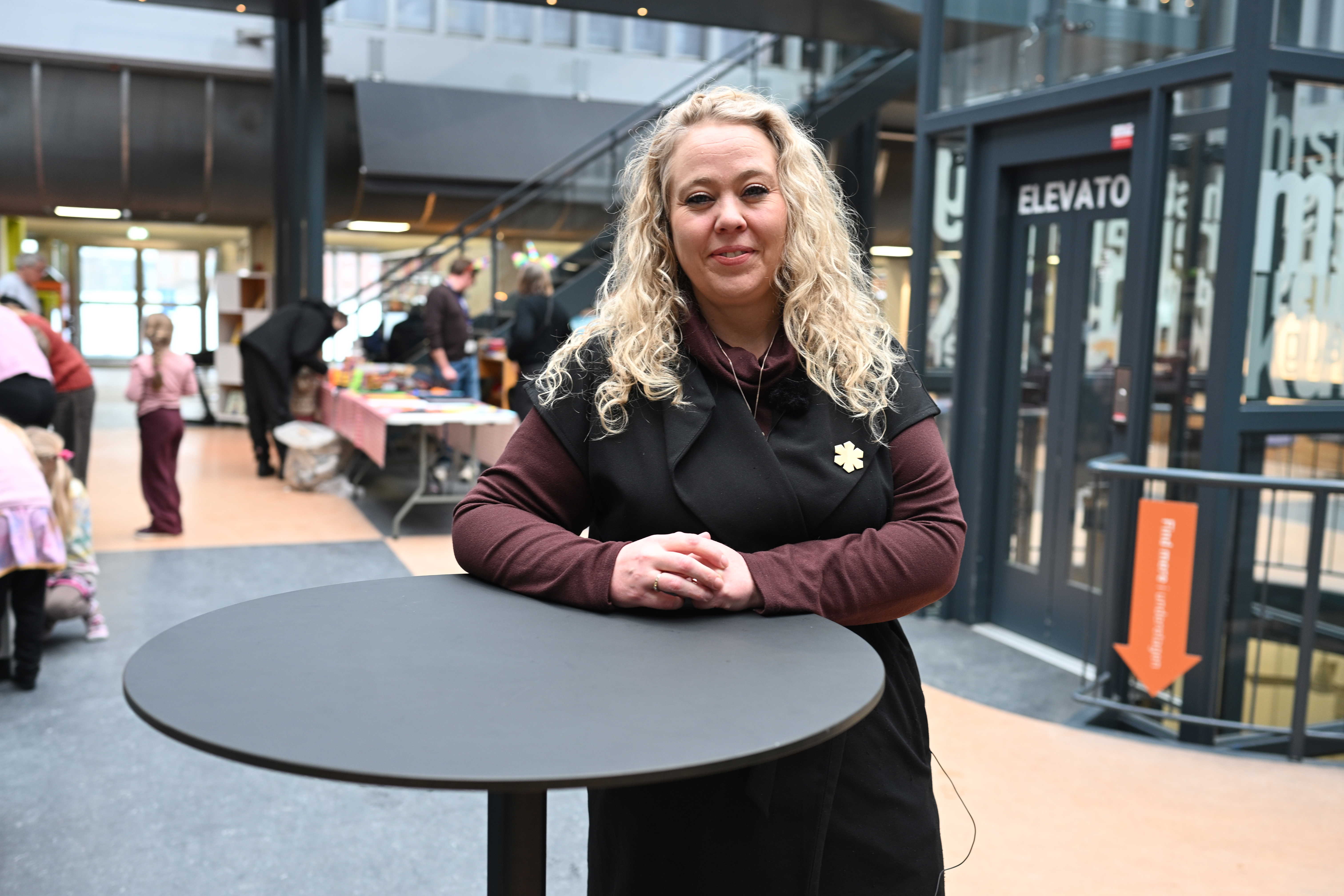 Rosa Lykke Yde på Randers Bibliotek