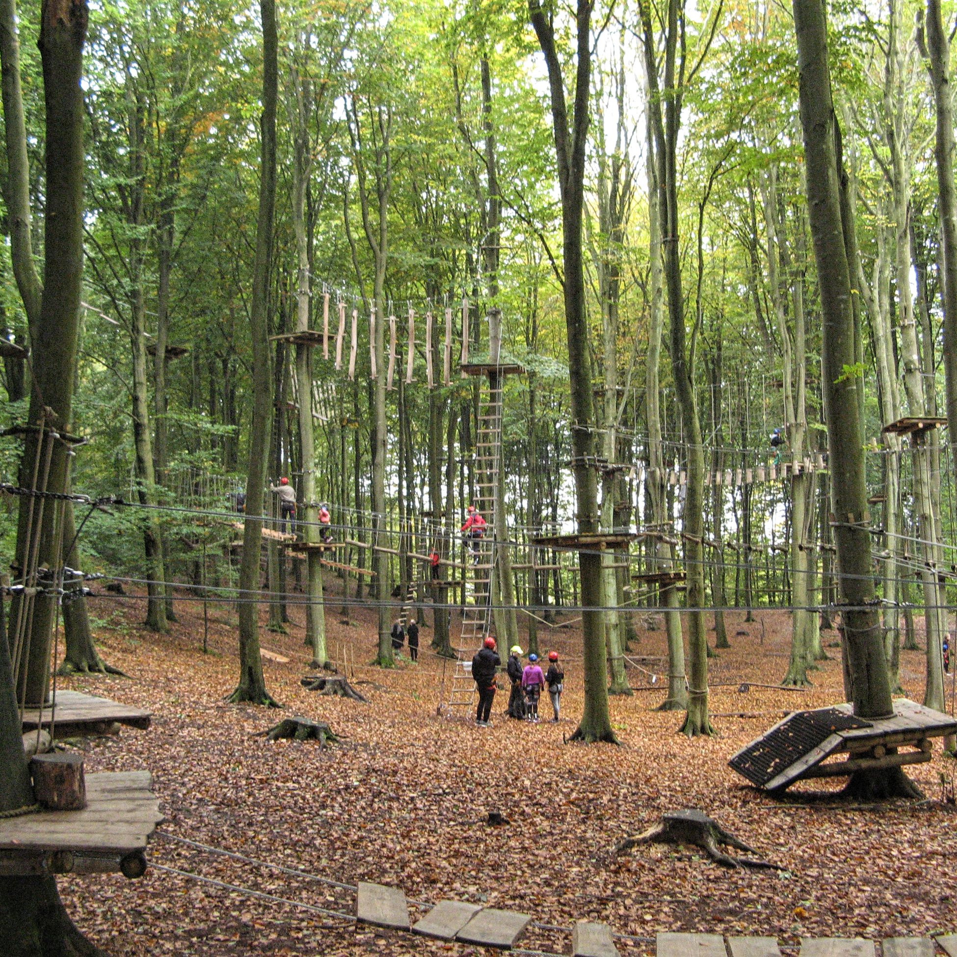 Klatreparken i Fladbro