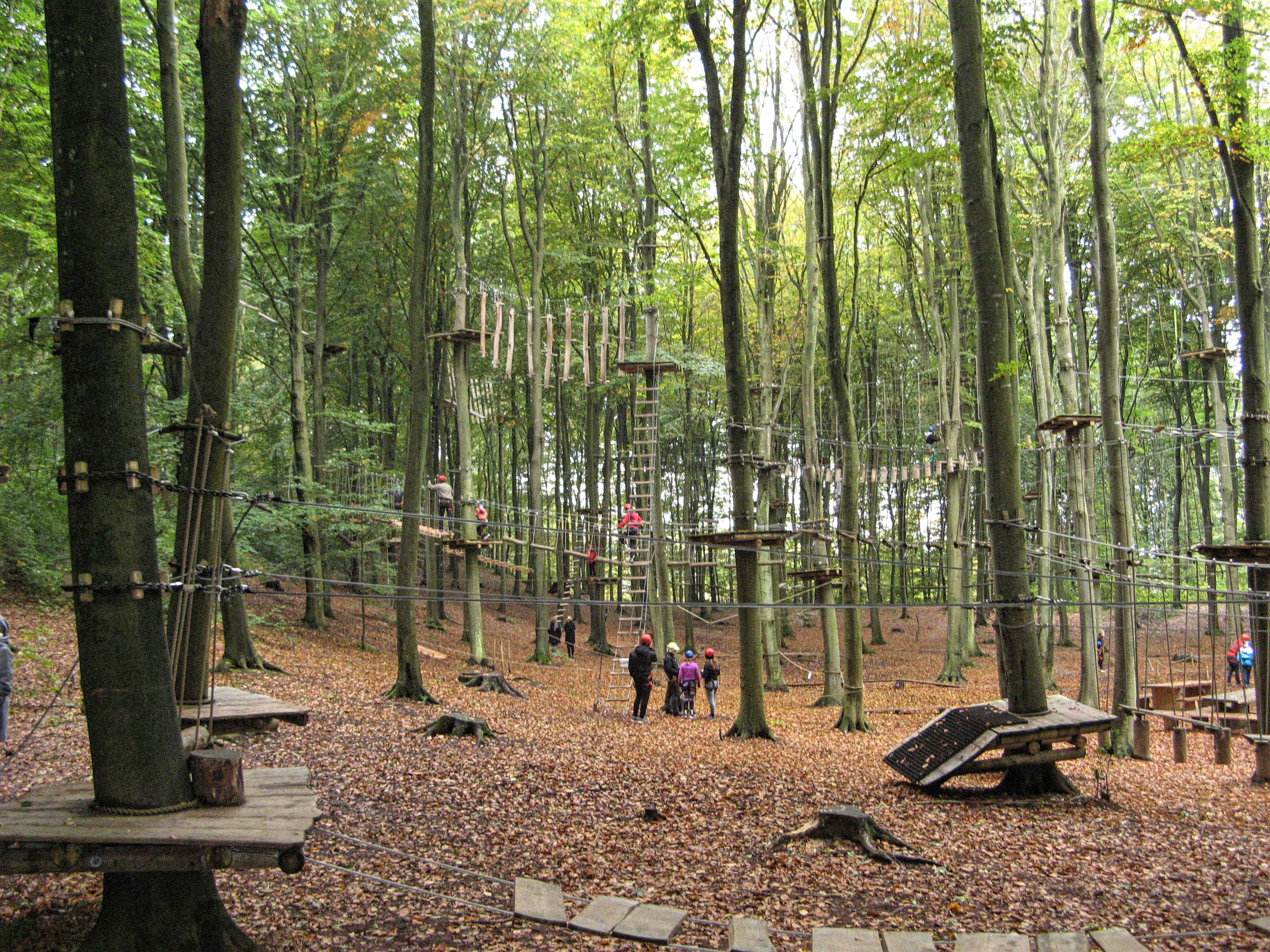 Klatreparken i Fladbro