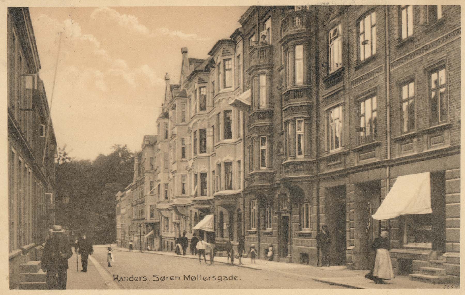 Søren Møllersgade 26-34 omkring 1910