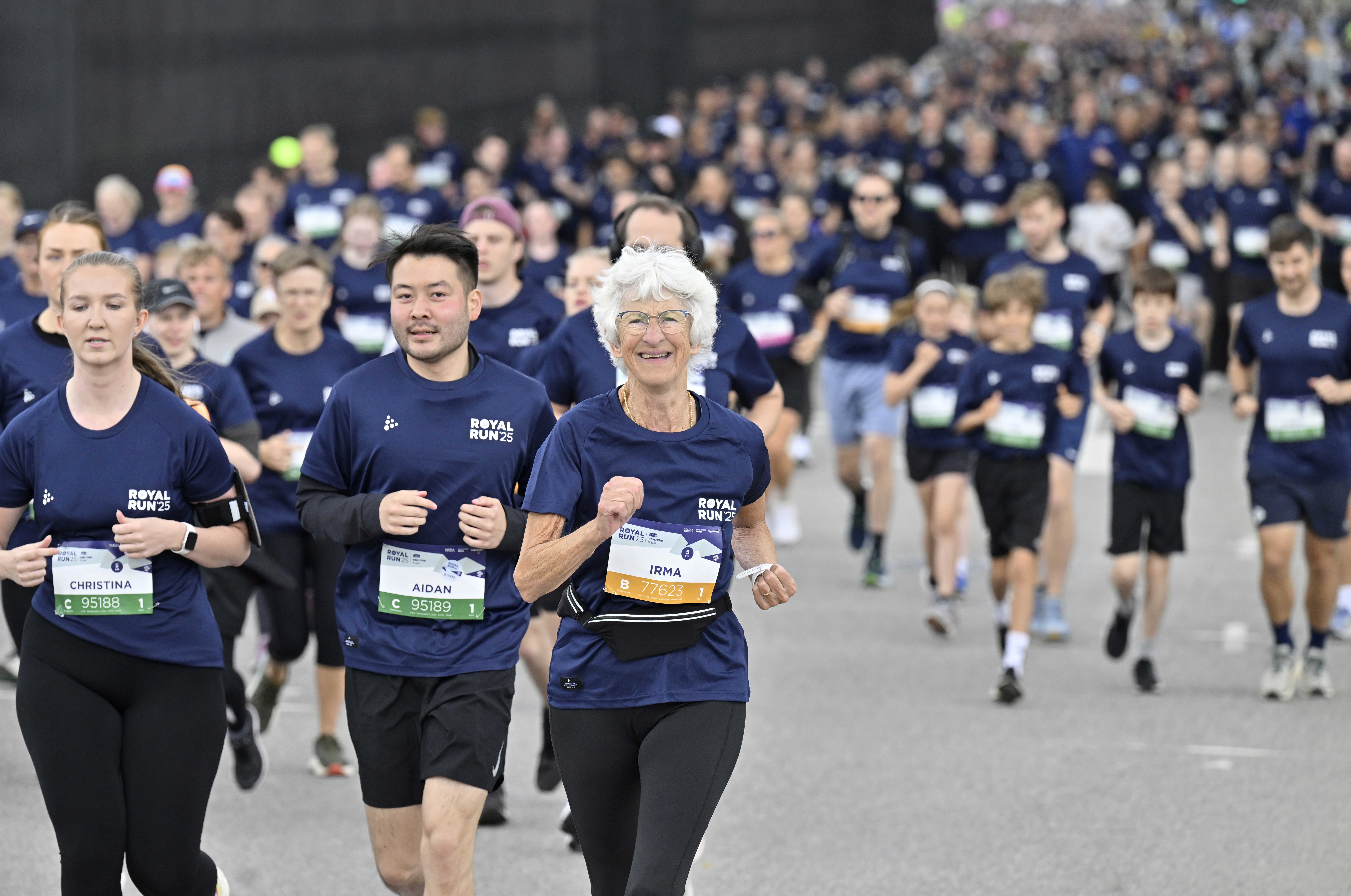 Et pressefoto fra Royal Run