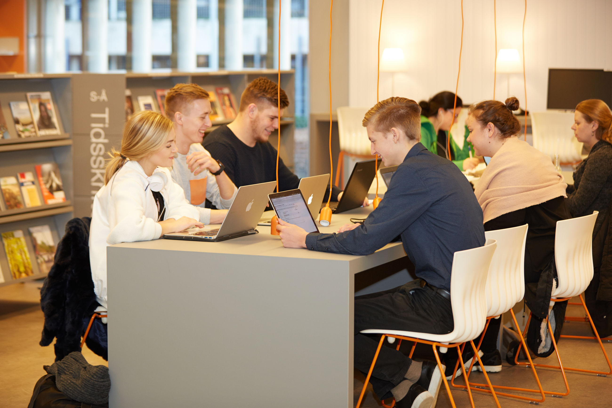 Studiefaciliteter på Randers Bibliotek