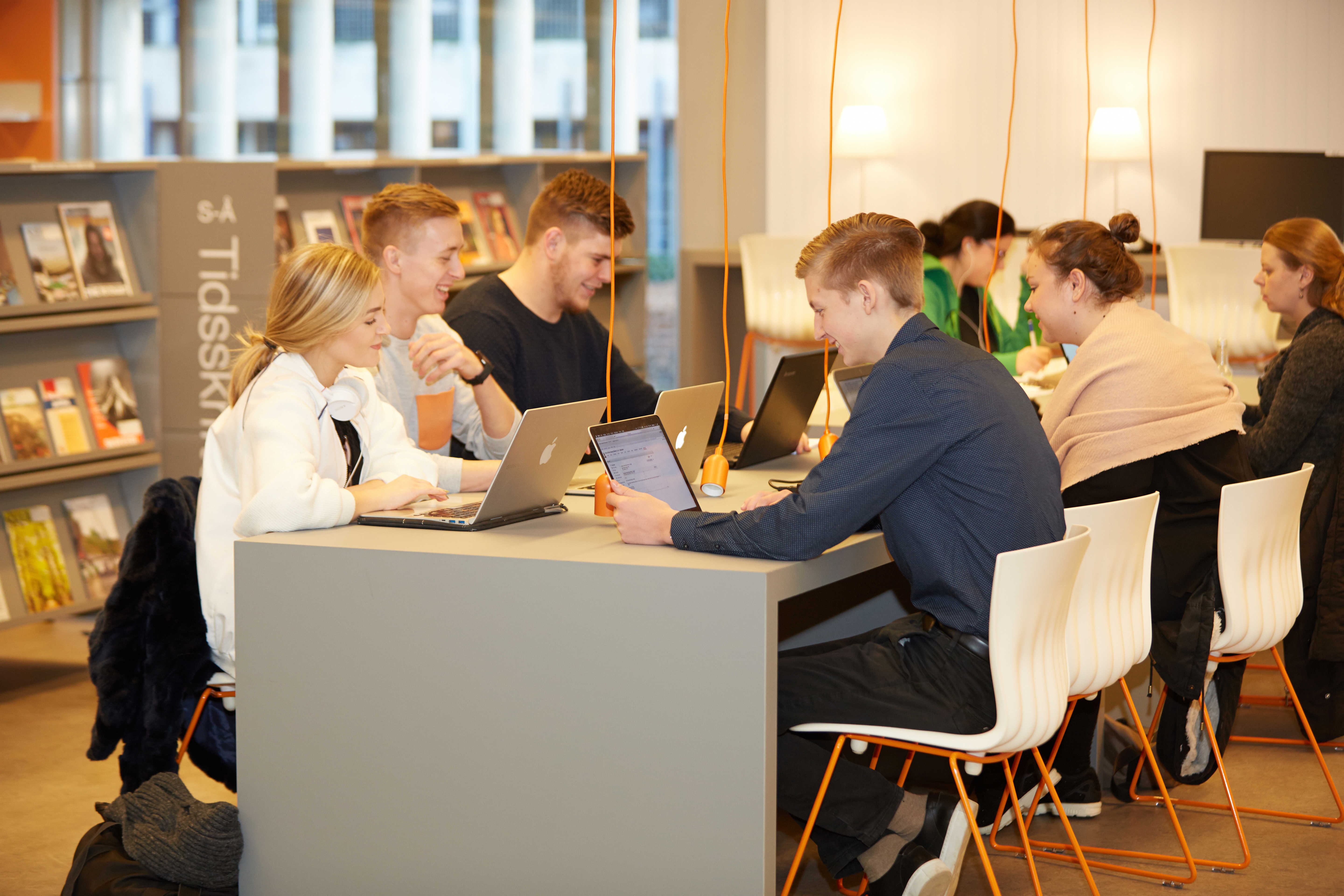 Studiefaciliteter på Randers Bibliotek