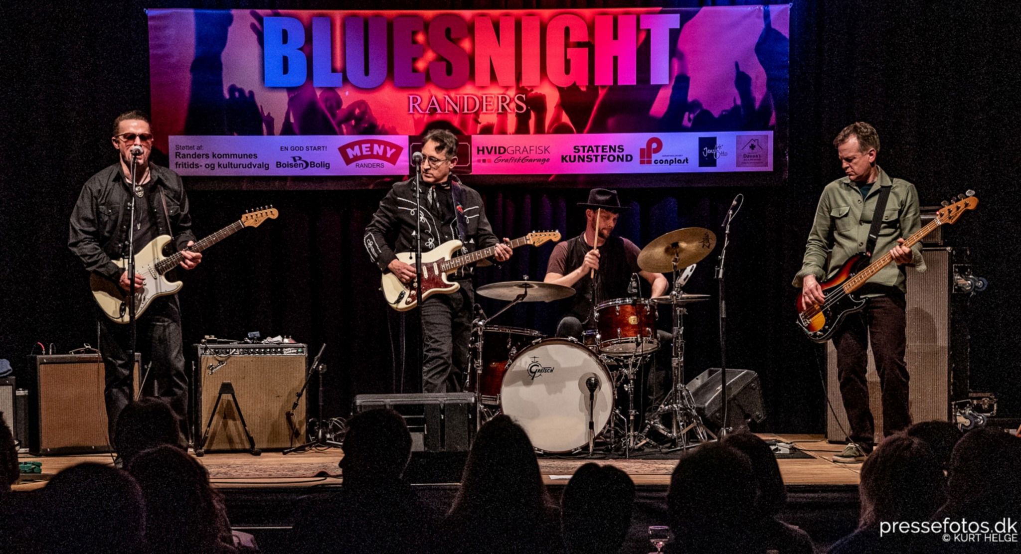 Blueskoncert i Store Sal i Underværket