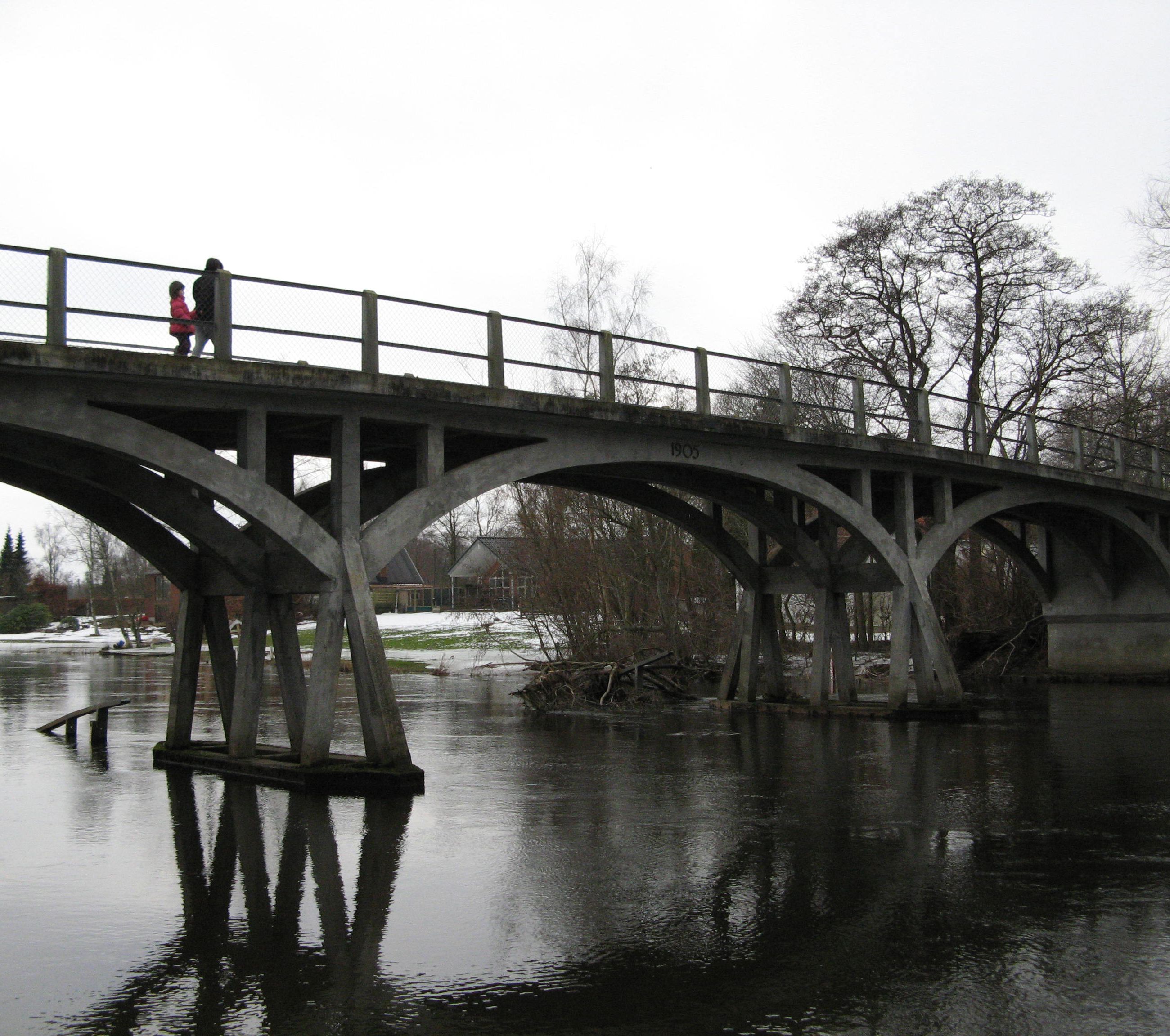 Cykel Gangbro Langå