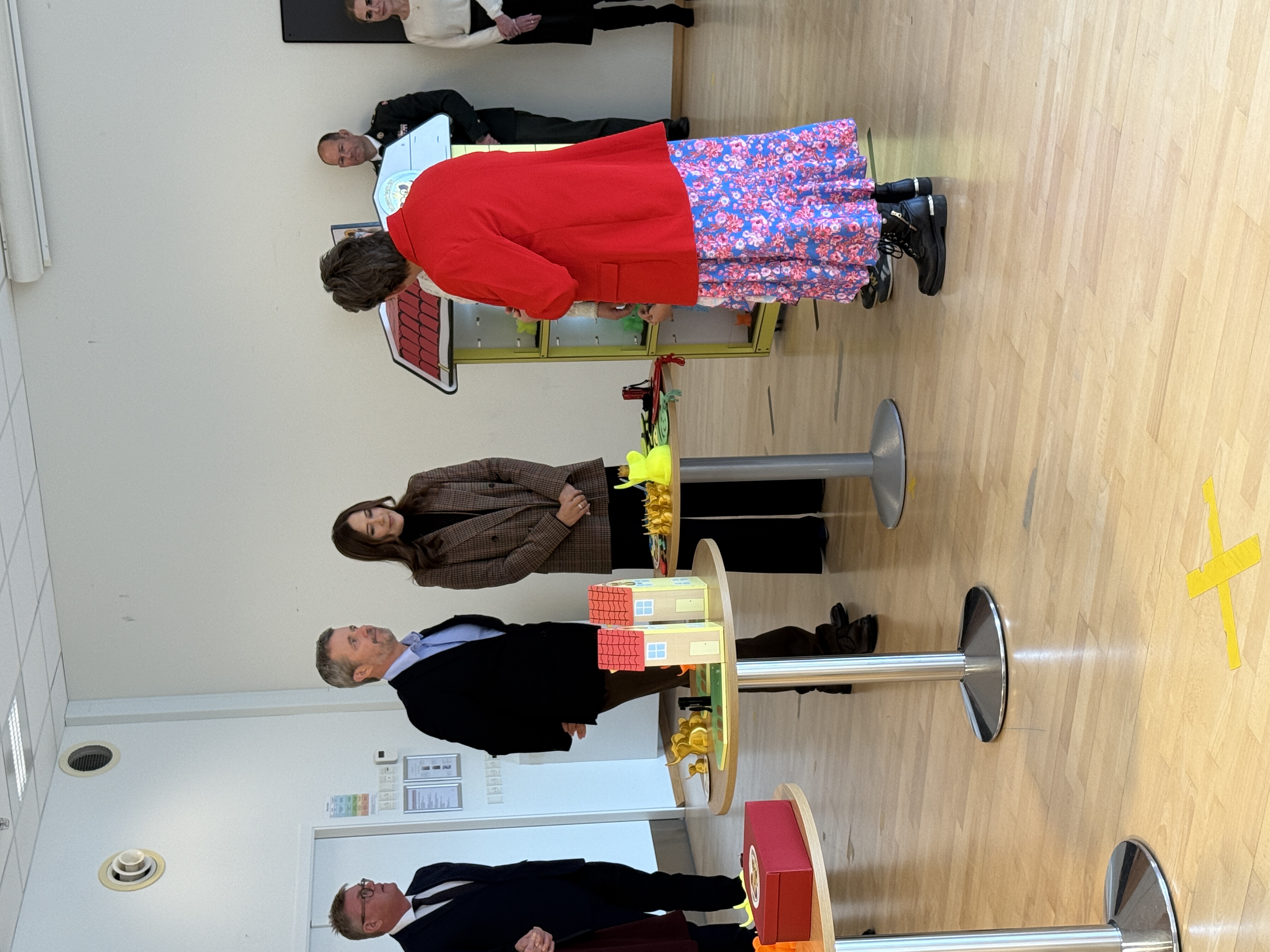 Kongeparret oplever synscenter på Randers Sundhedscenter