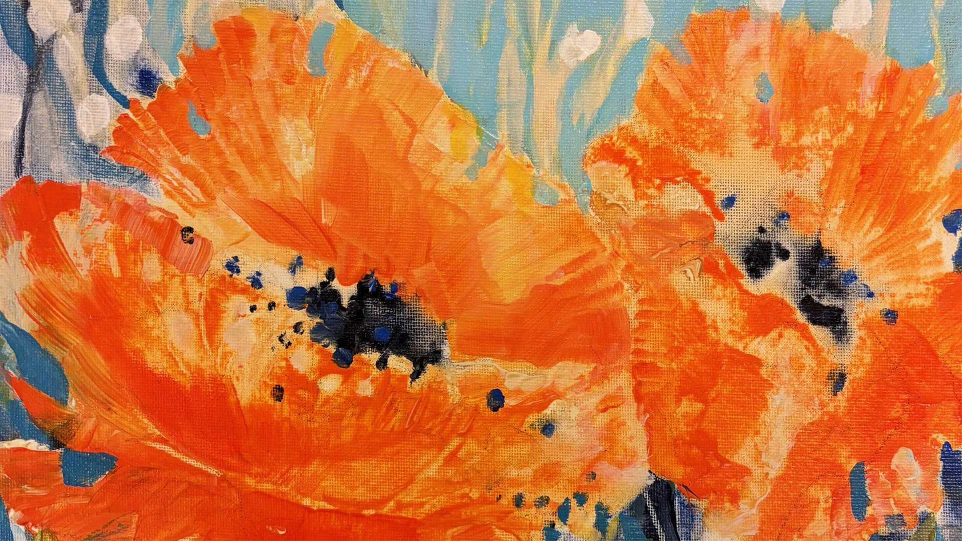 Udsnit af kunstværk i forbindelse med Orange Dage