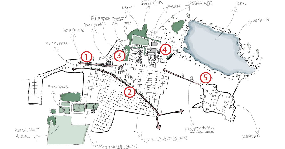 Områdefornyelse i Havndal i Randers Kommune