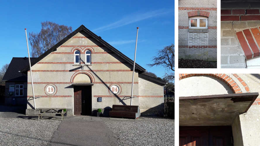 Hørgaden 13 før istandsættelsen