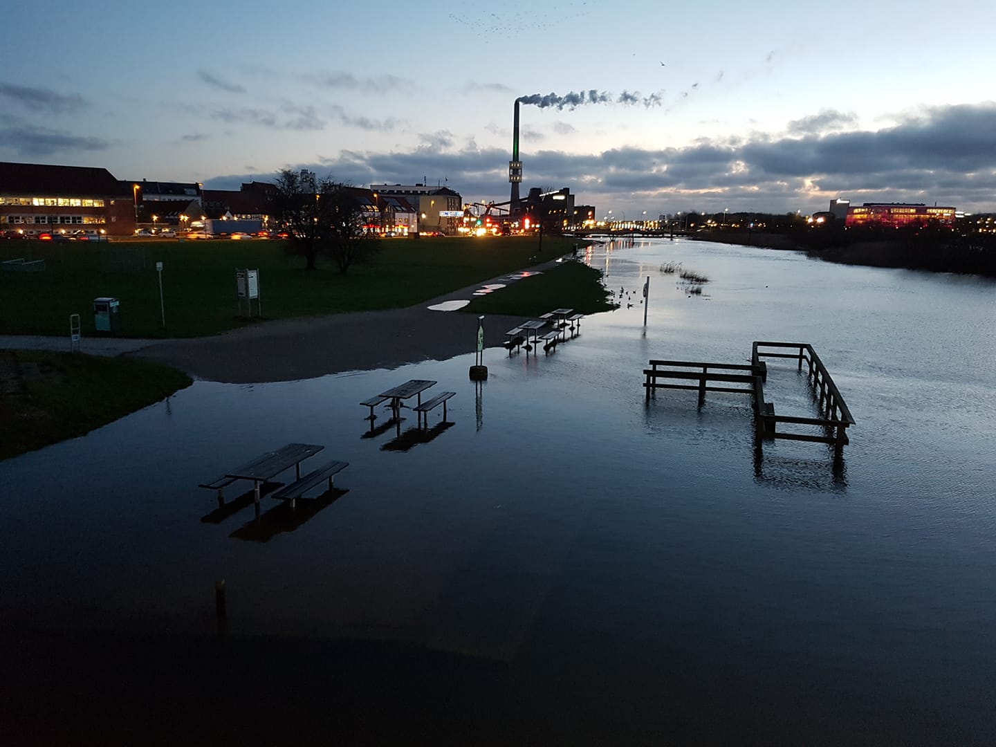 Justesens Plæne og Gudenåen