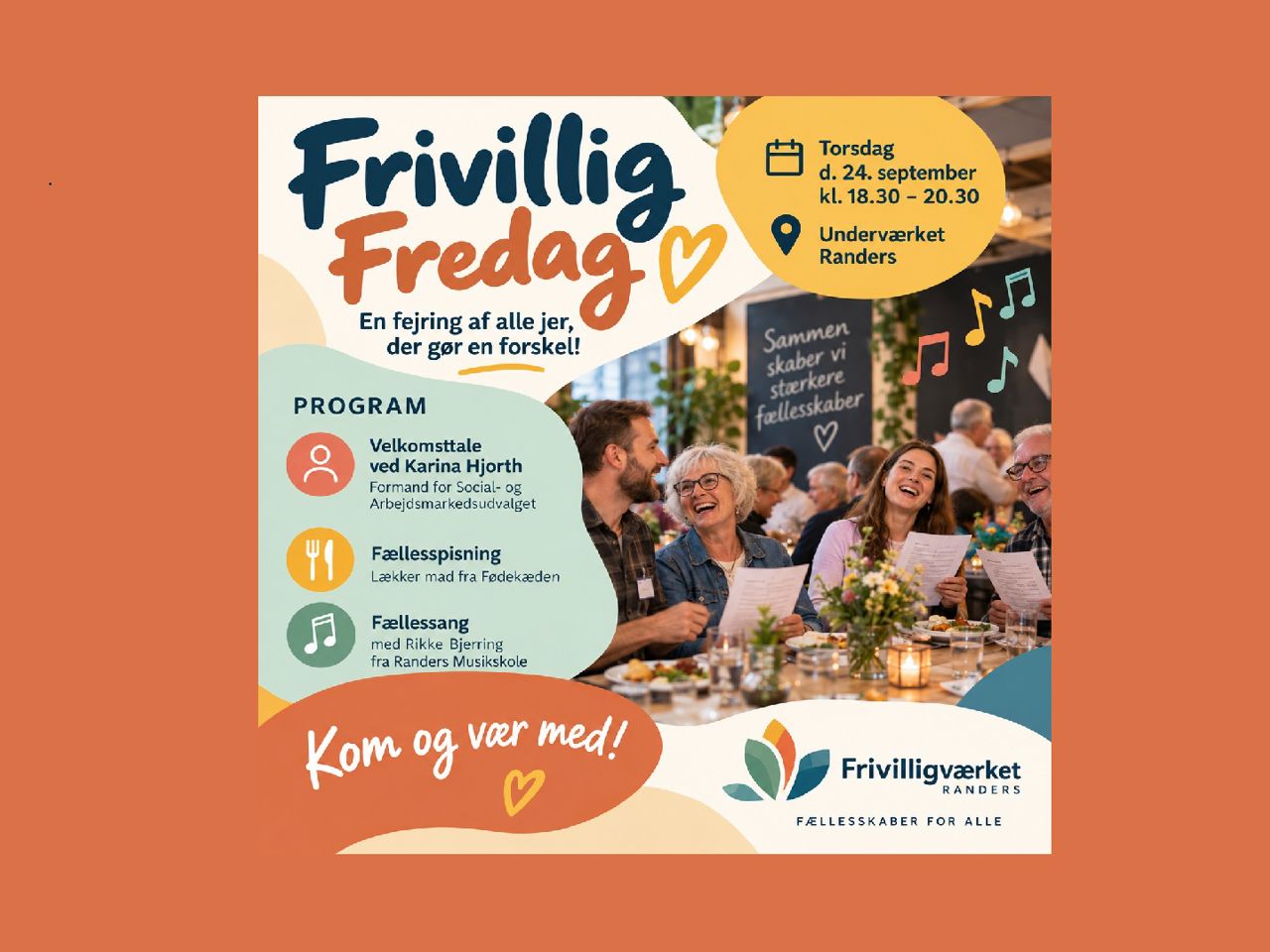 Kom til frivillig dag