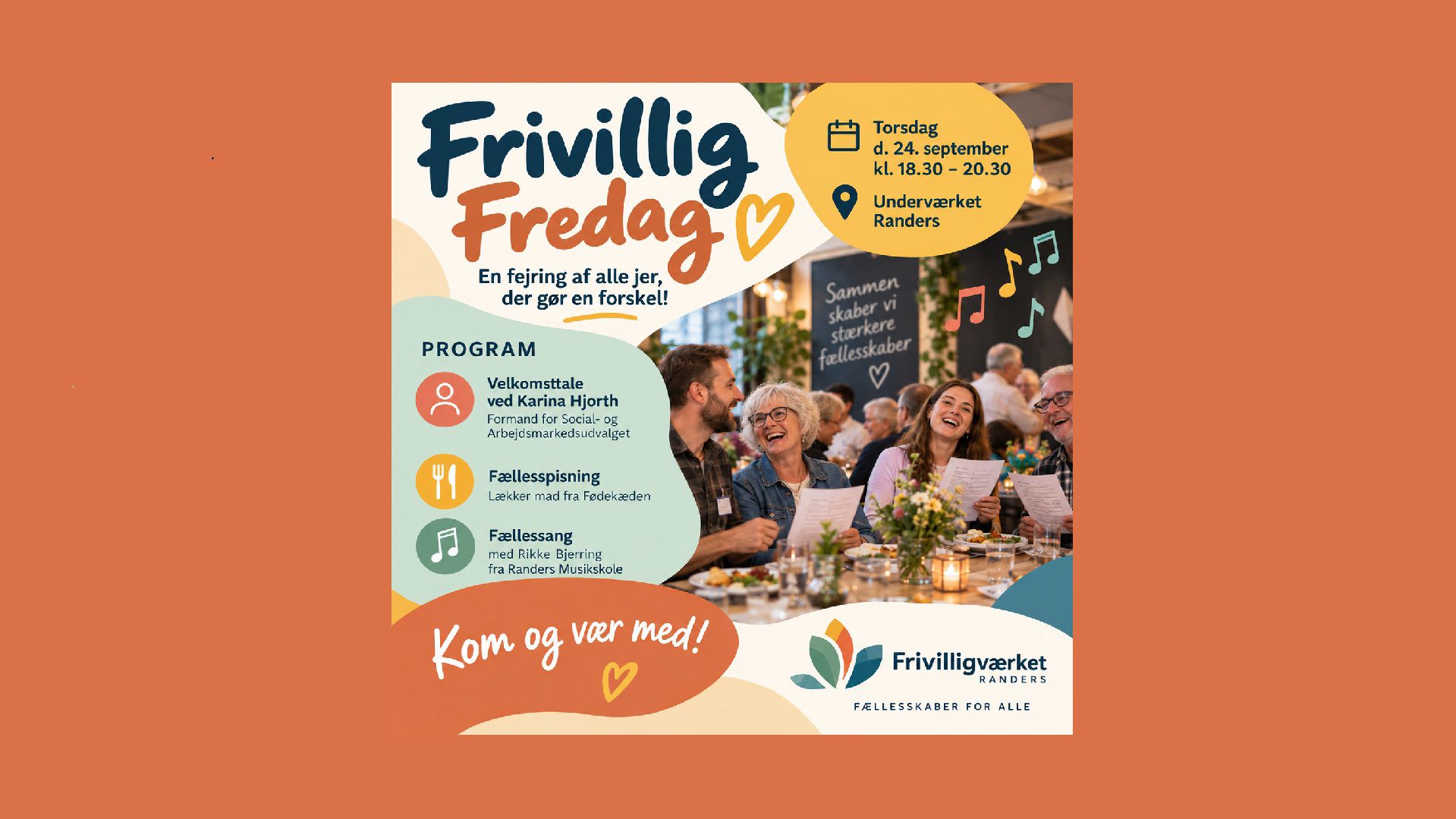 Kom til frivillig dag