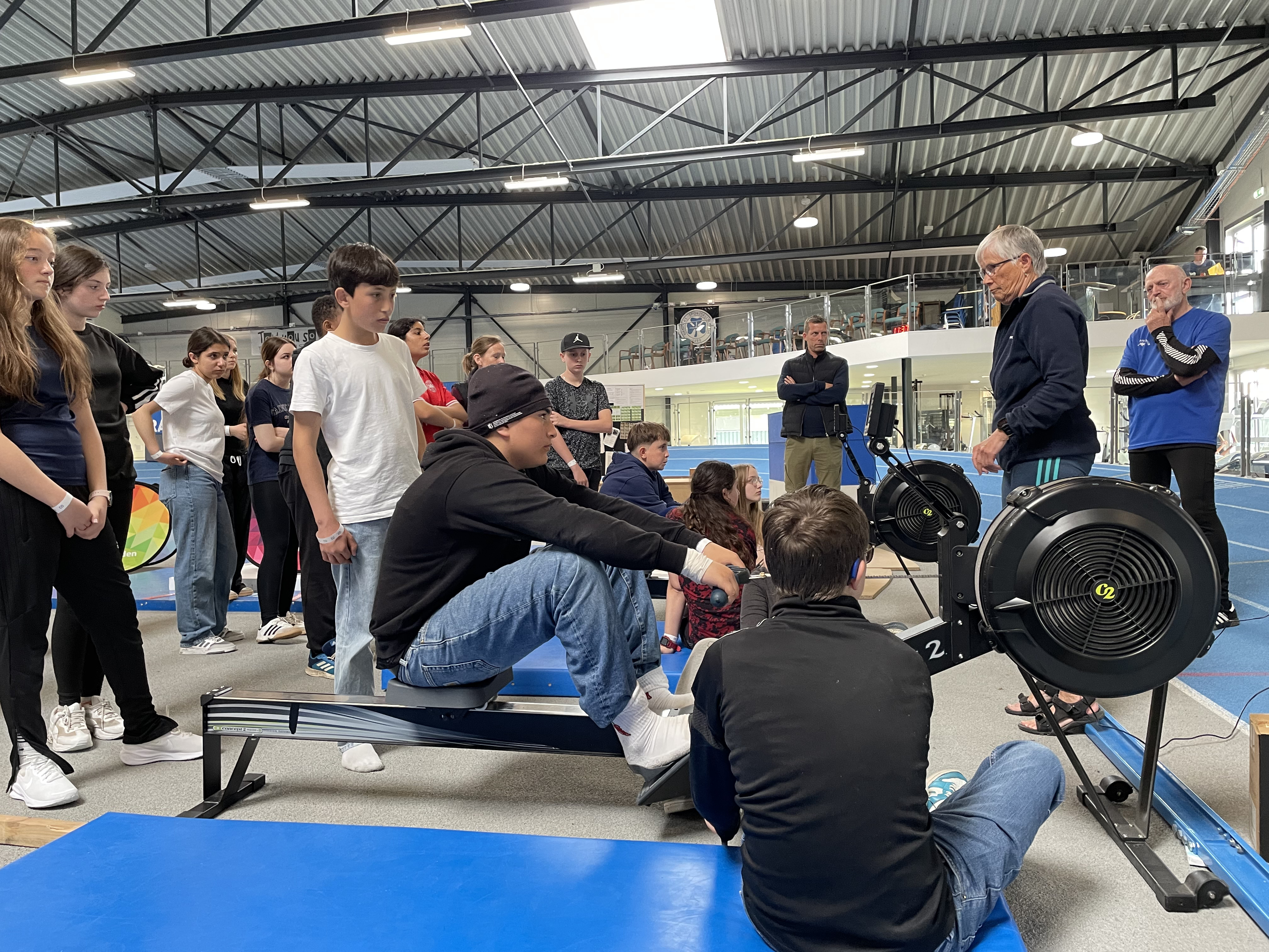 To elever ror mod hinanden på romaskiner