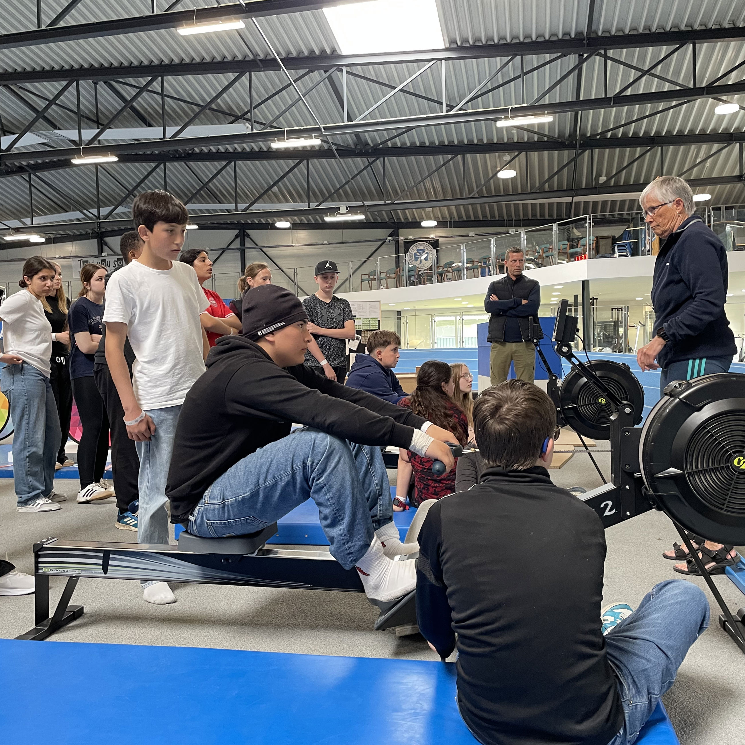 To elever ror mod hinanden på romaskiner