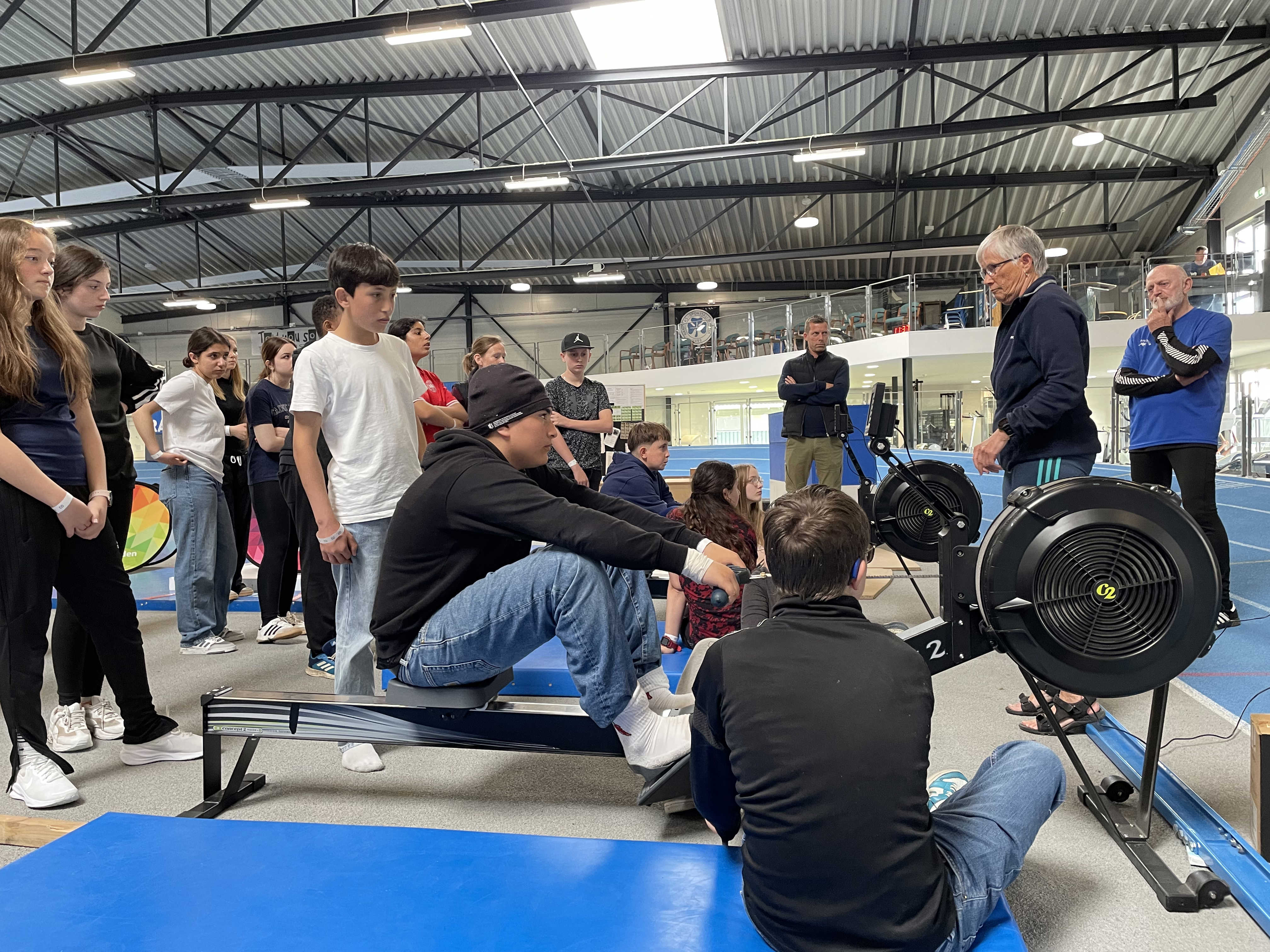 To elever ror mod hinanden på romaskiner