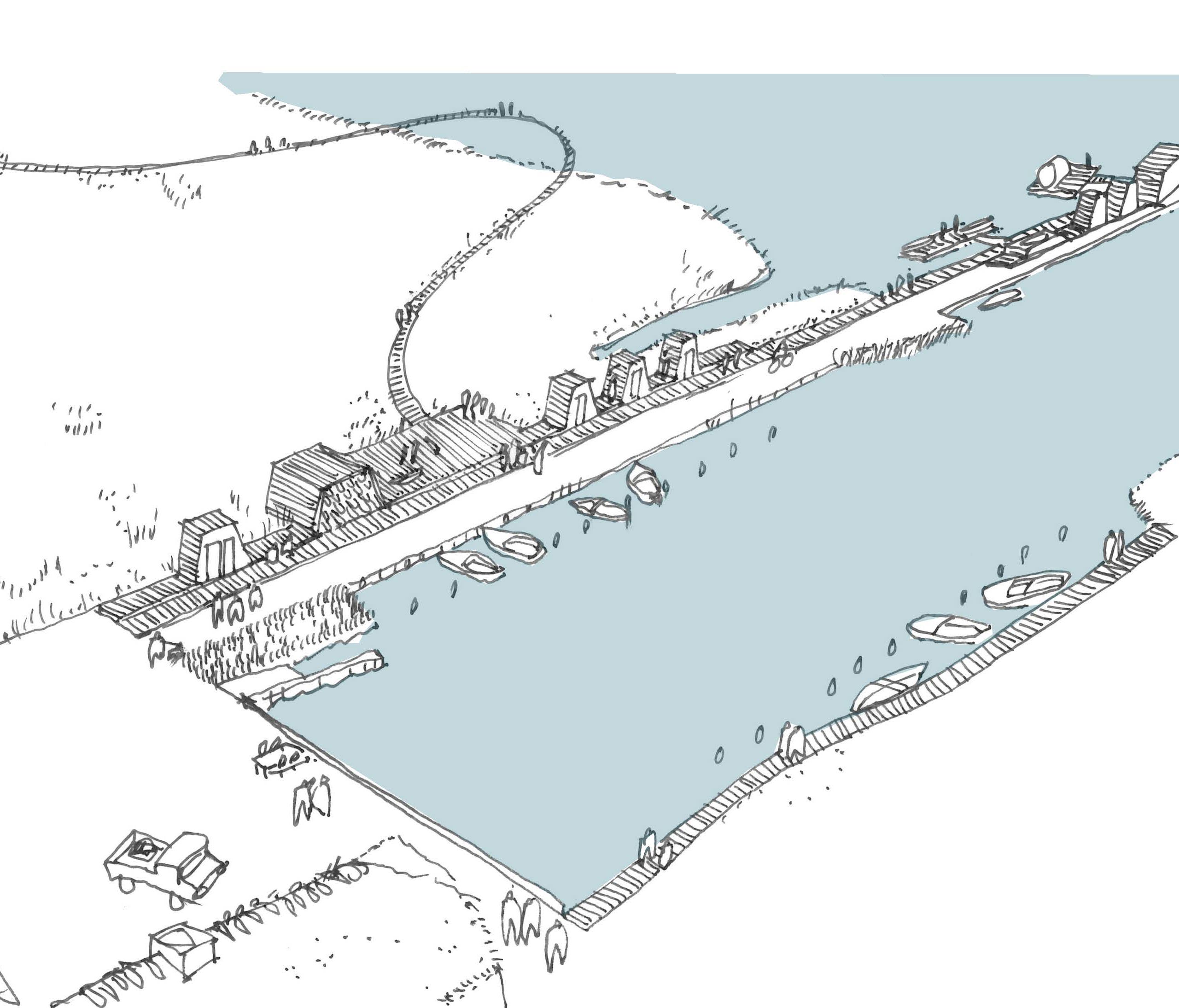 Visionsskitse til Fjordparken
