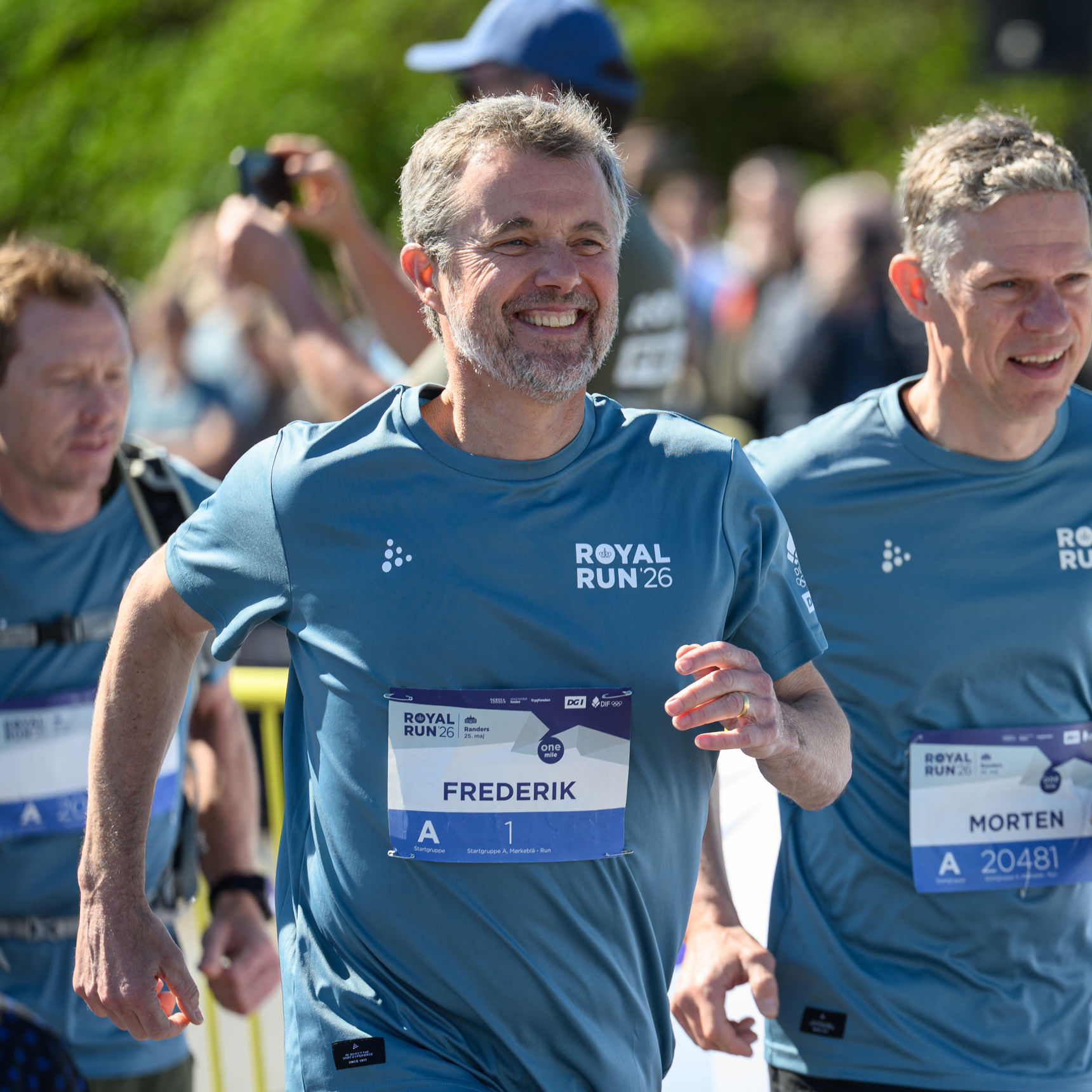 H.M. Kongen til Royal Run i Randers 2026