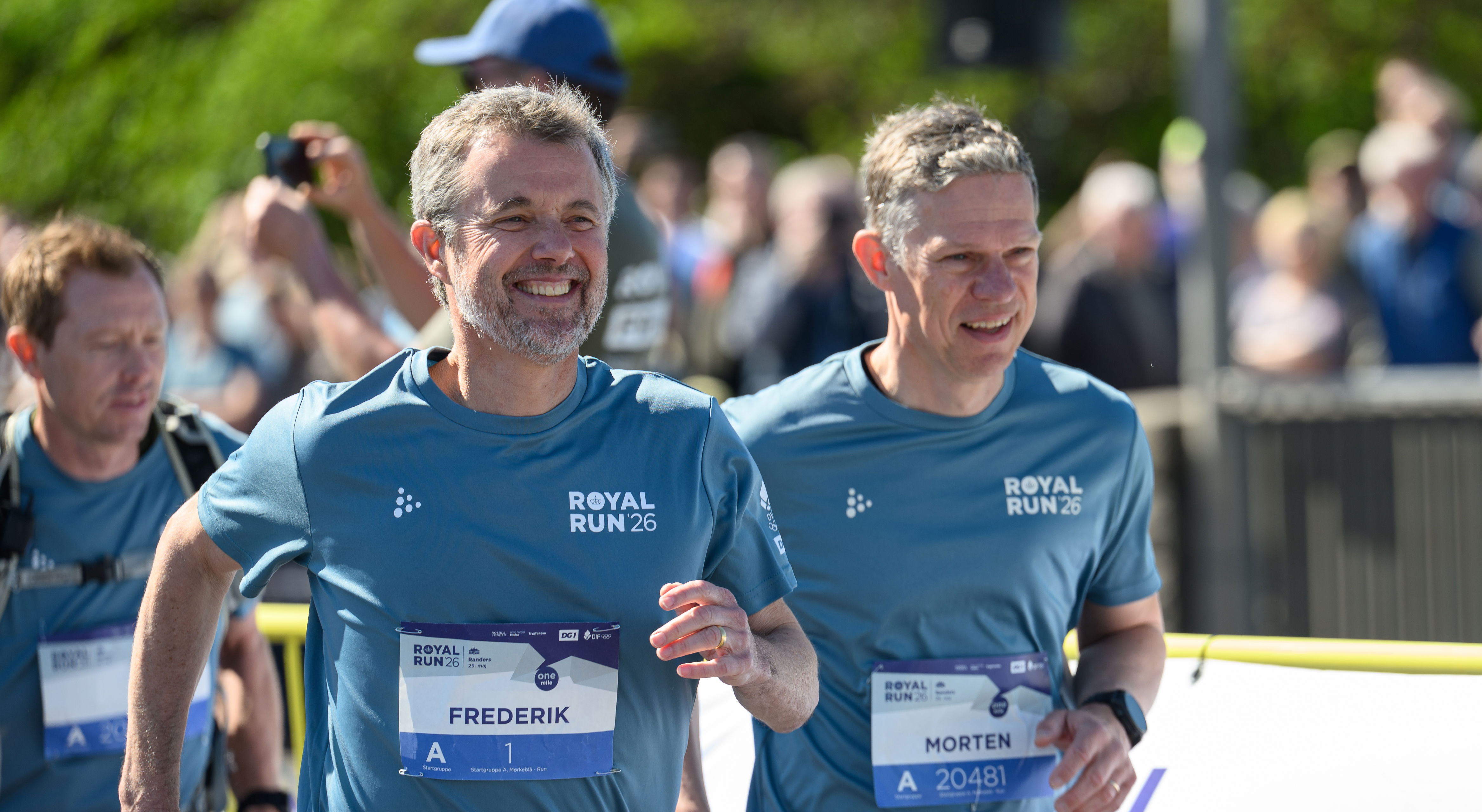H.M. Kongen til Royal Run i Randers 2026