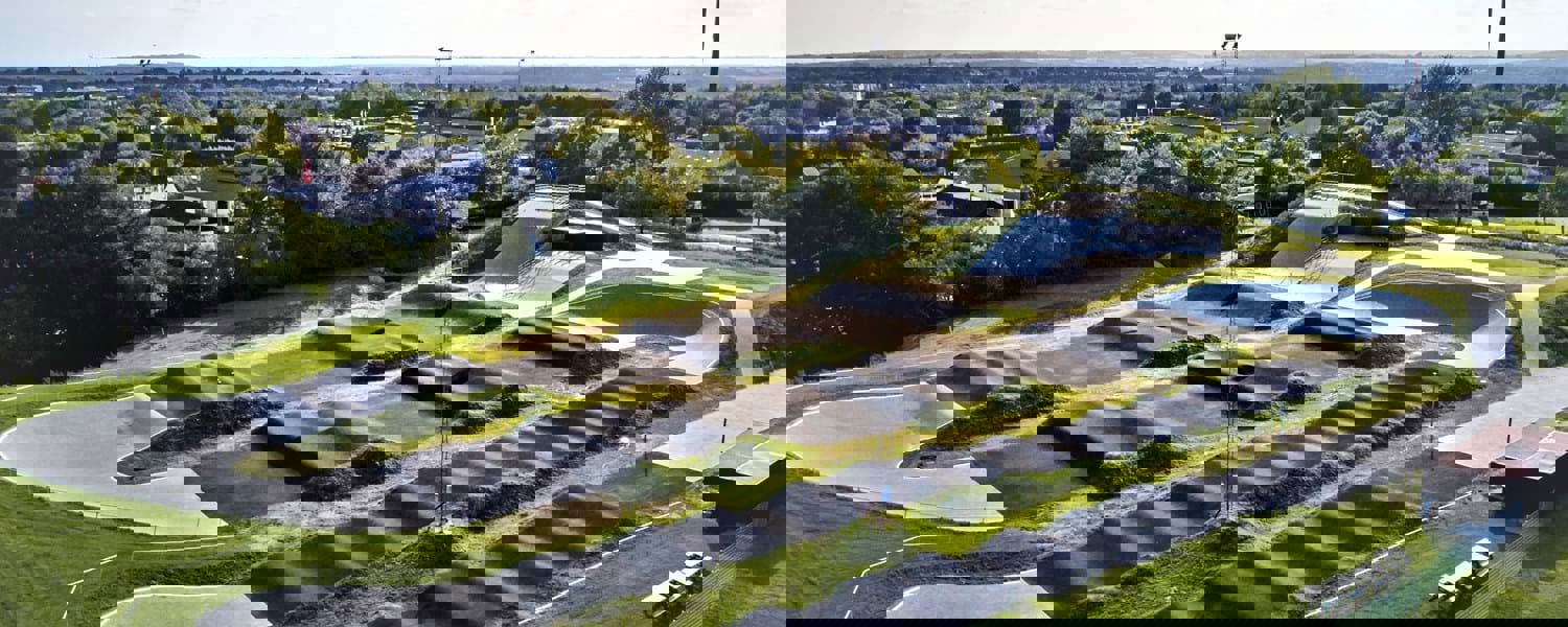 BMX bane på Langvang