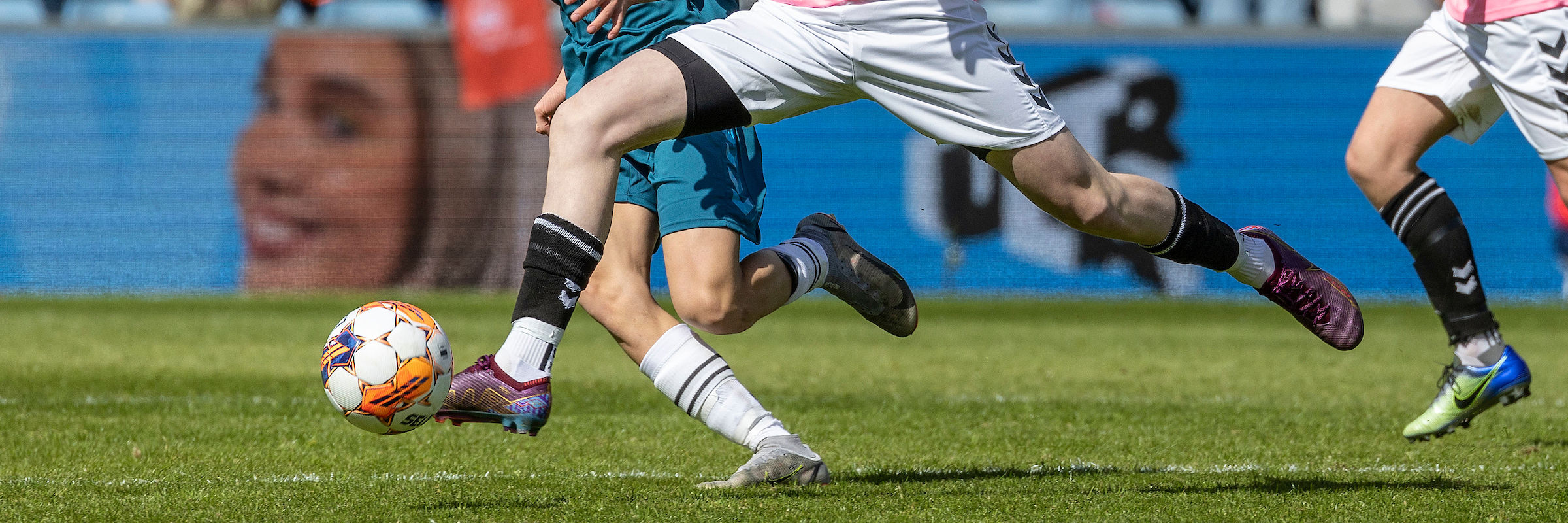 Sidst der var Ultra Skolepokalen i Randers var i 2023, hvor Johannesskolen fra København vandt 1 - 0 over Hjalleseskolen fra Odense ved drengefinalen. Foto: Anders Kjærbye