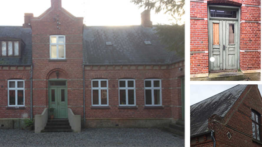 Nedre Vej 74 før istandsættelsen