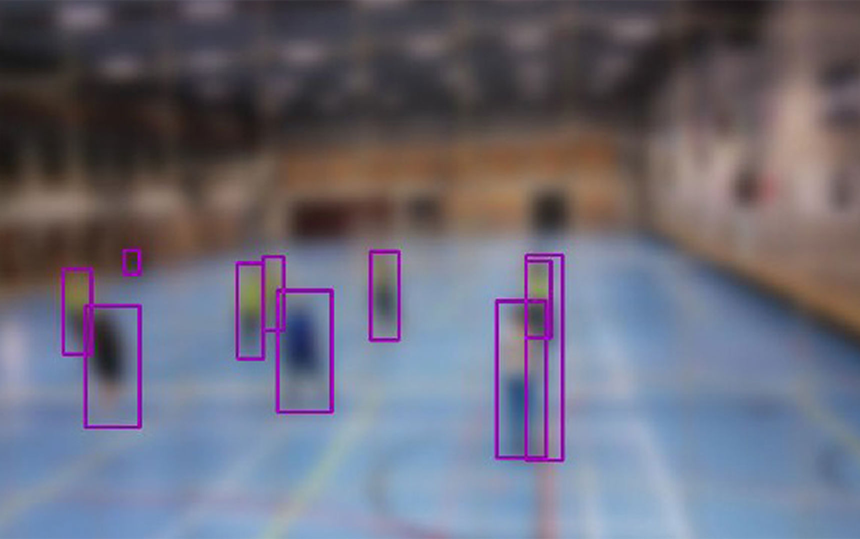 Billedet viser det, som sensoren registrerer.