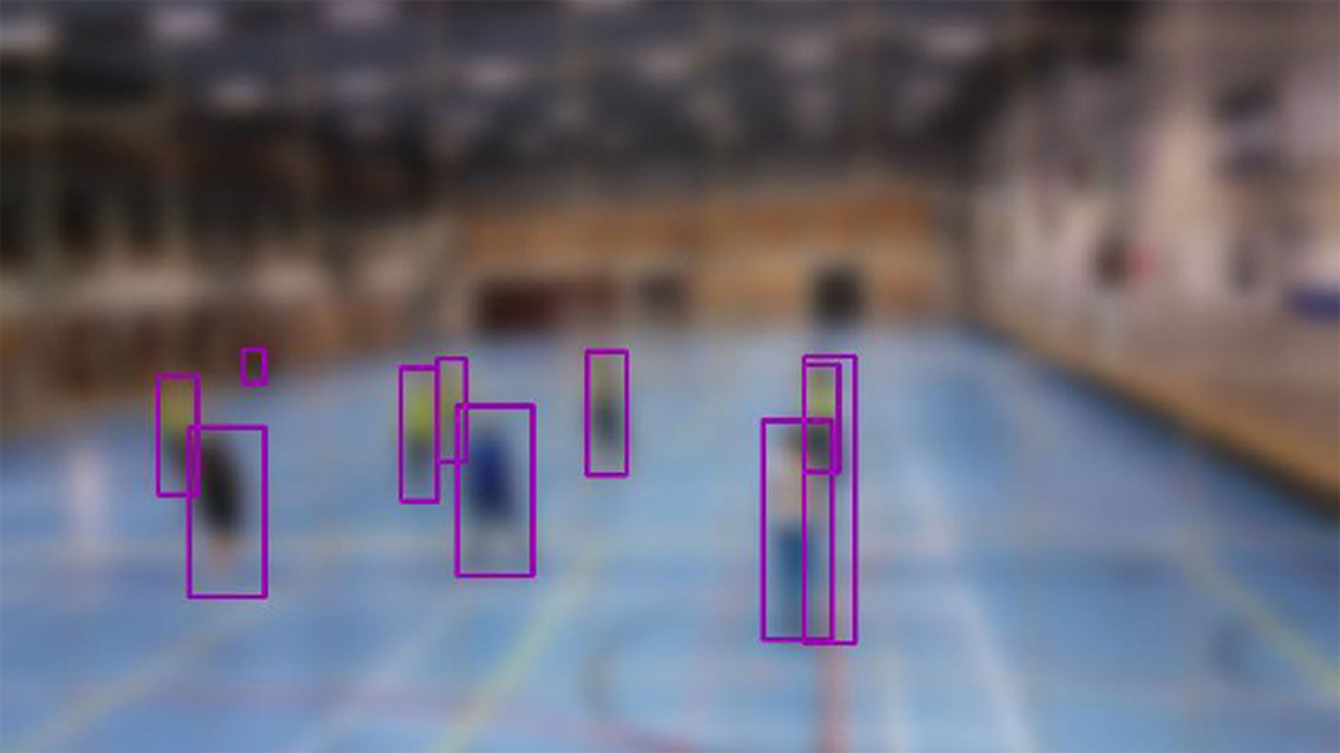 Billedet viser det, som sensoren registrerer.