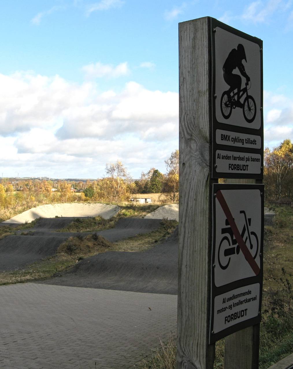 Cykelbane i Romalt Bakker