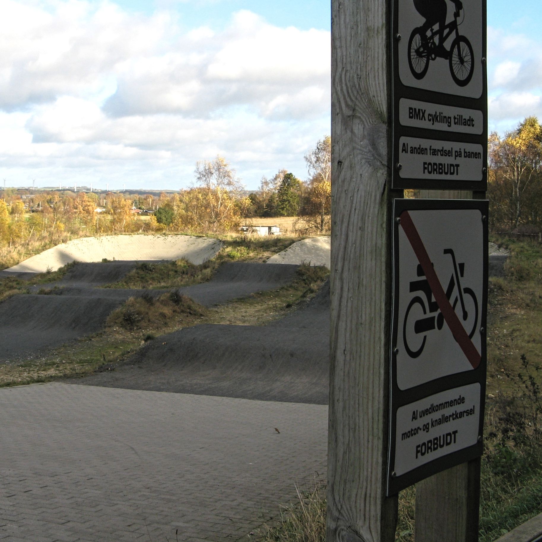 Cykelbane i Romalt Bakker