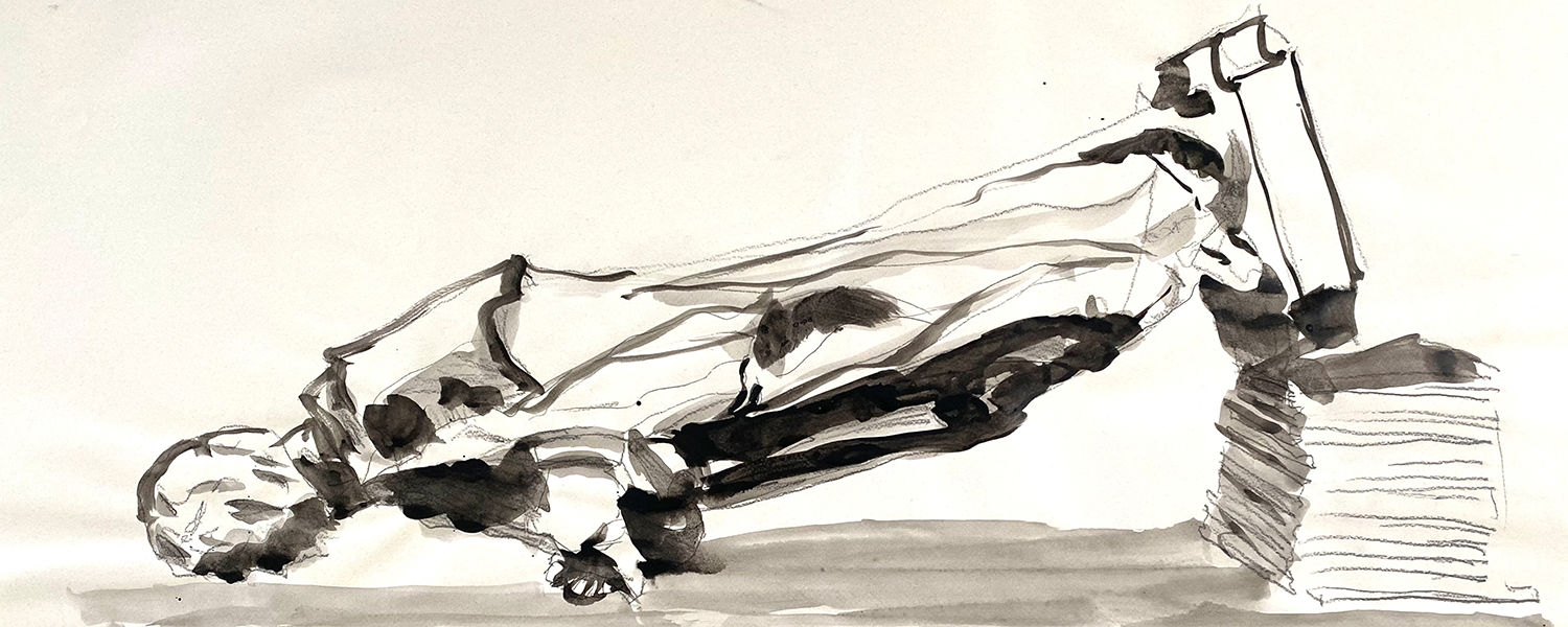 Illustration af Bar Roma skabt af Erik A. Frandsen