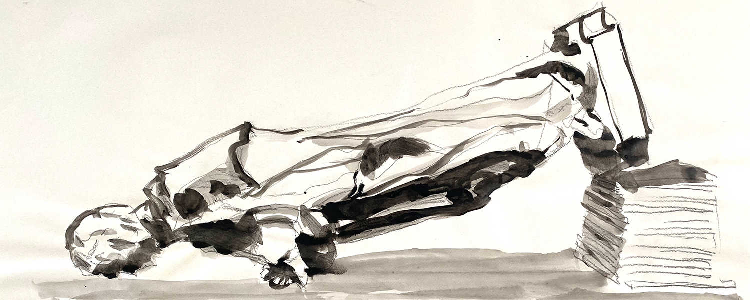 Illustration af Bar Roma skabt af Erik A. Frandsen