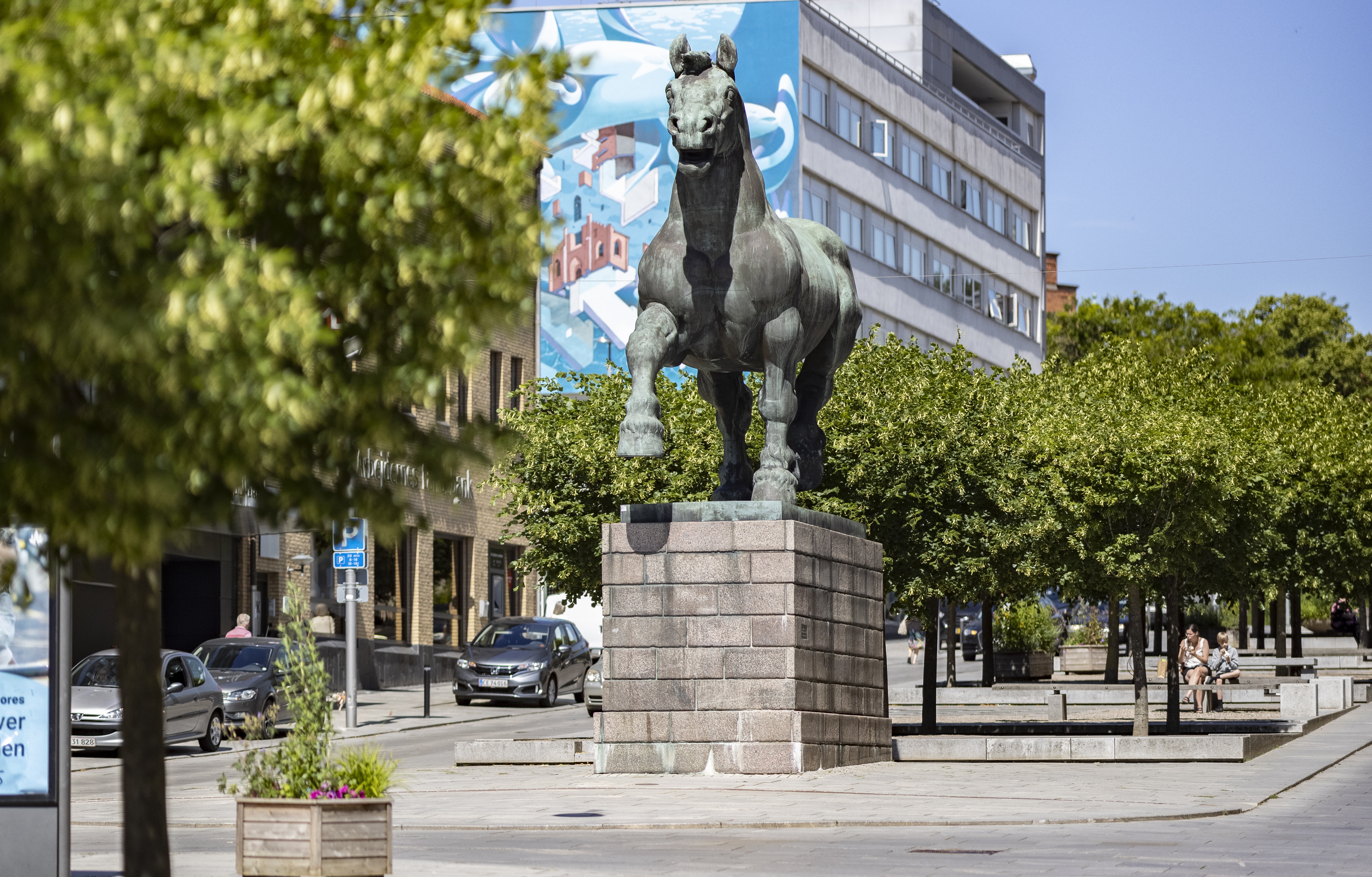 Den Jyske Hingst på Østervold