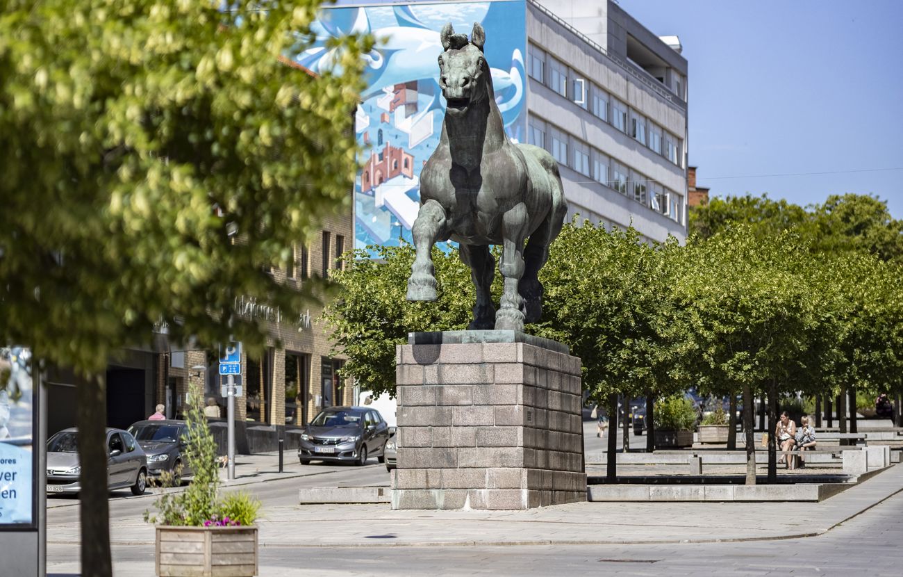 Den Jyske Hingst på Østervold