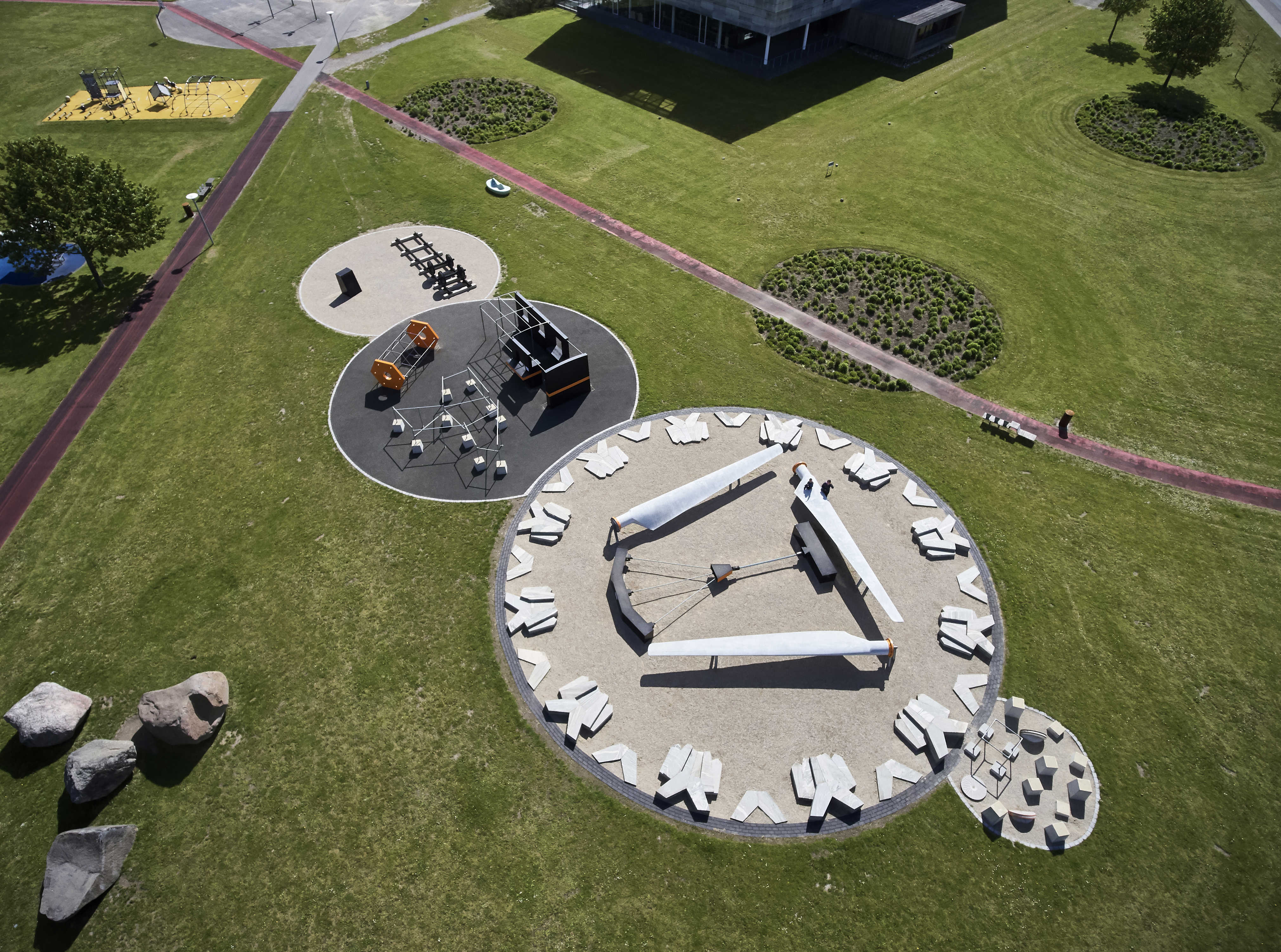 Parkourbanen i Tronholmparken