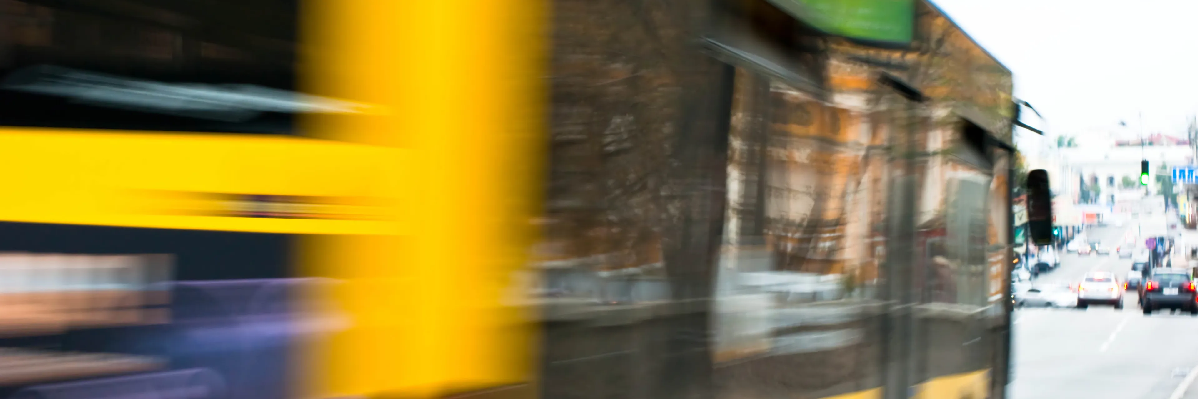 Bus på vej til Royal Run