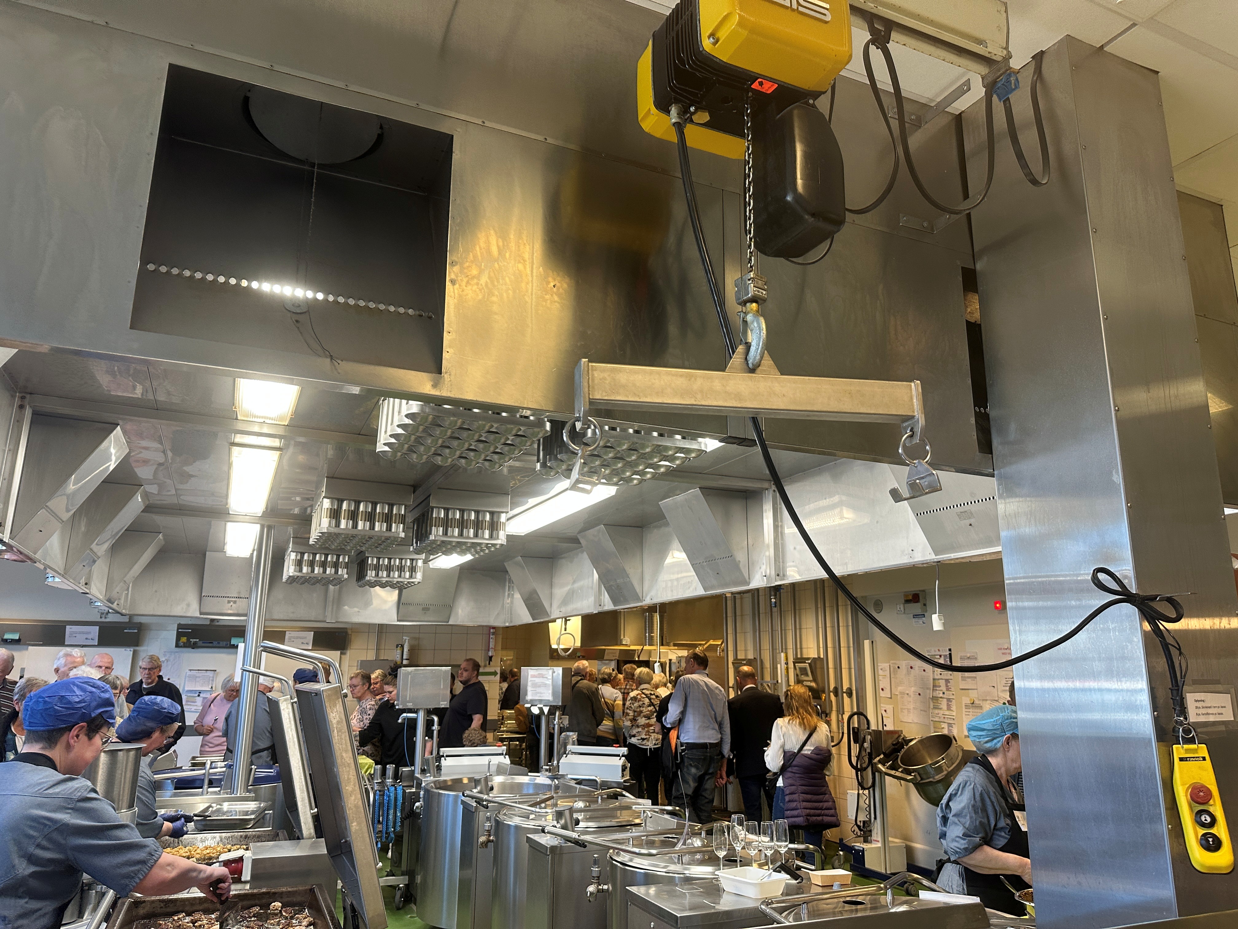 Besøgende i Madservice Kronjylland