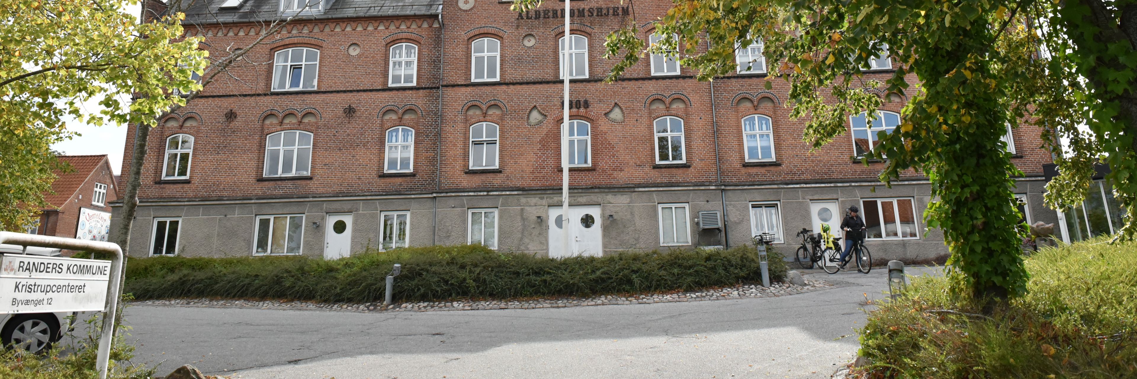 Kristrupcentrets facade