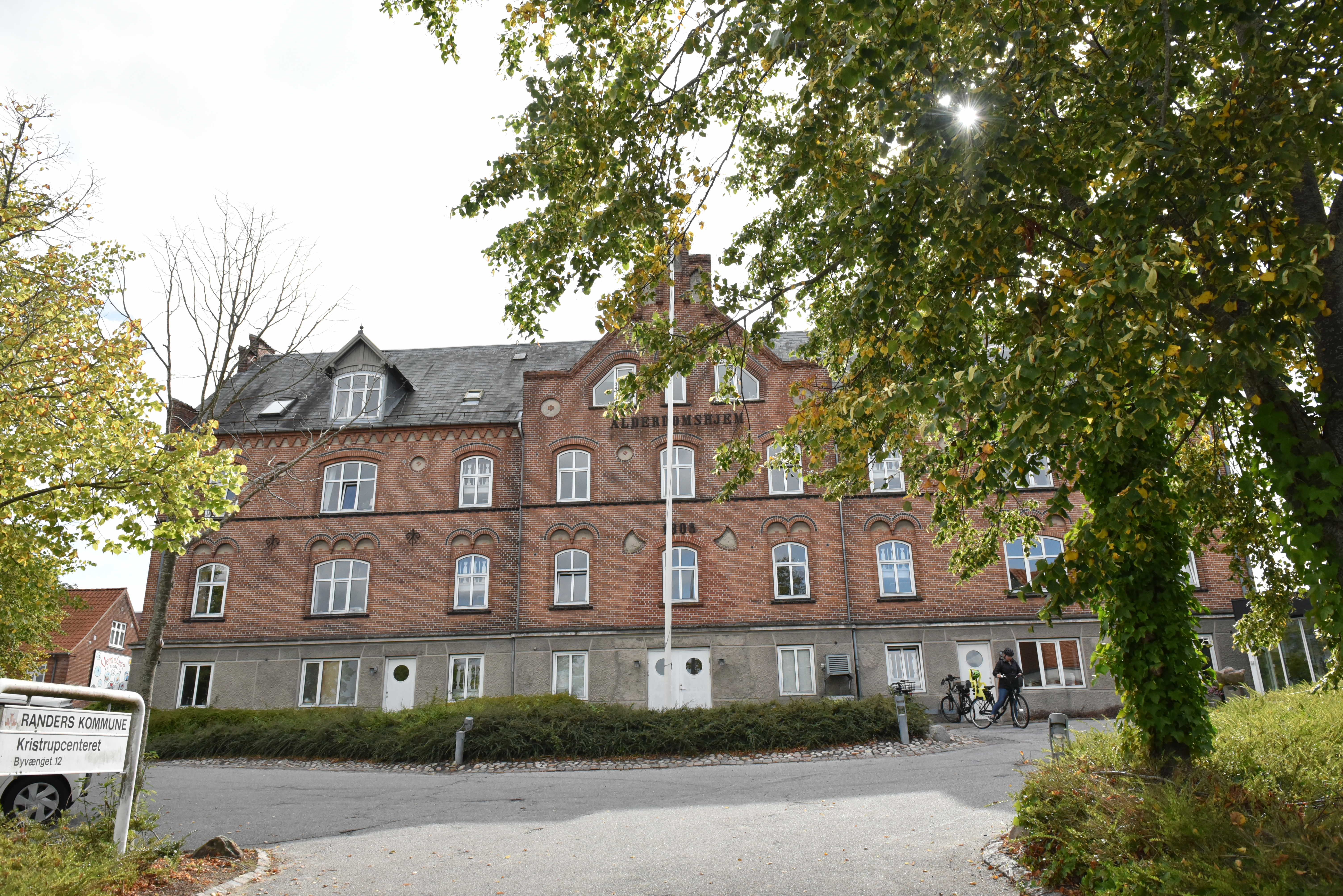 Kristrupcentrets facade