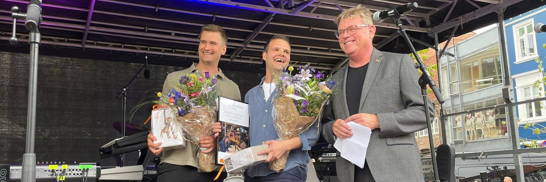 Christian Koudal Bach og Emil Lind Skipper, Årets Randersborger 2023