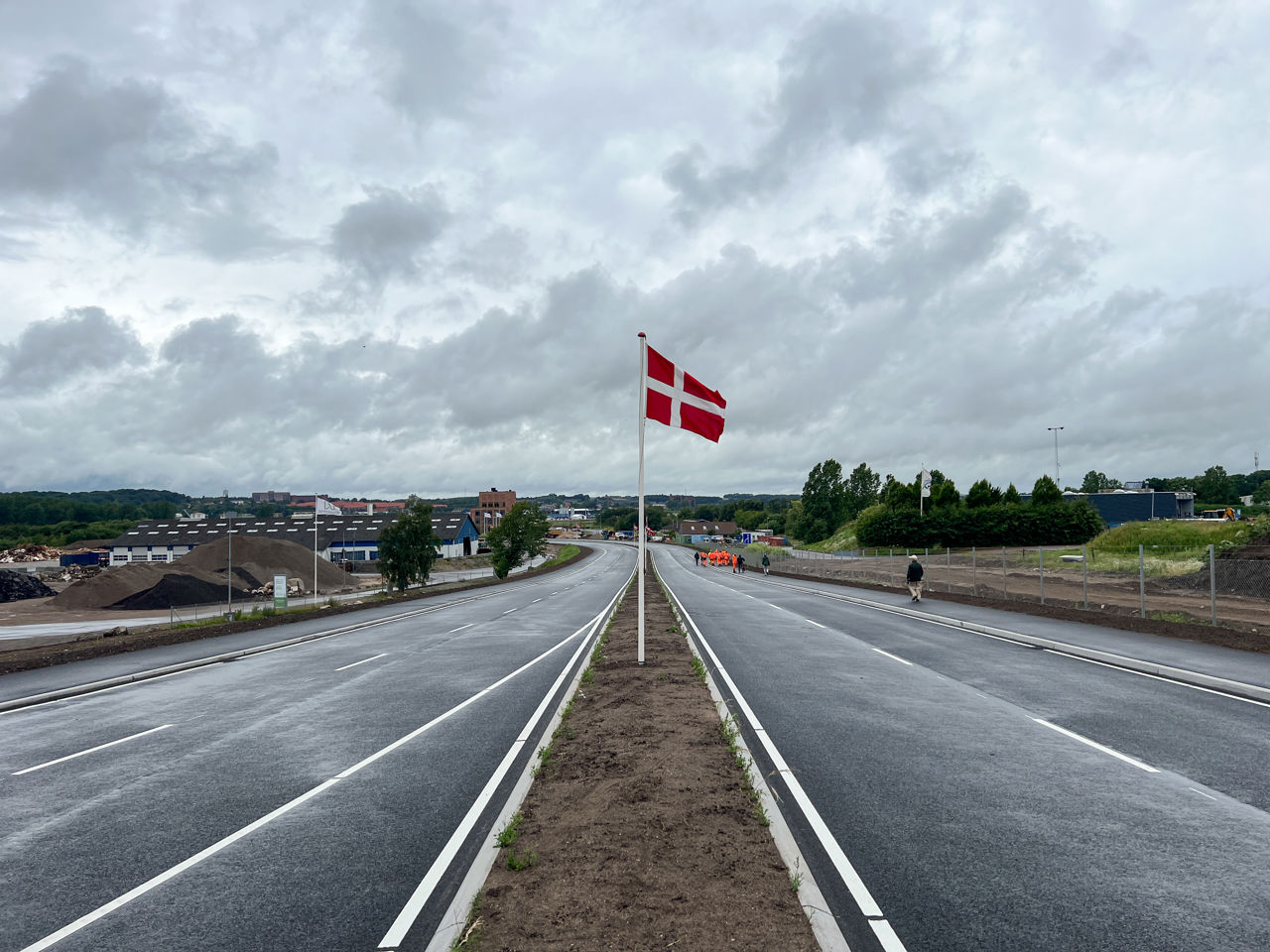 Flag i midterrabatten