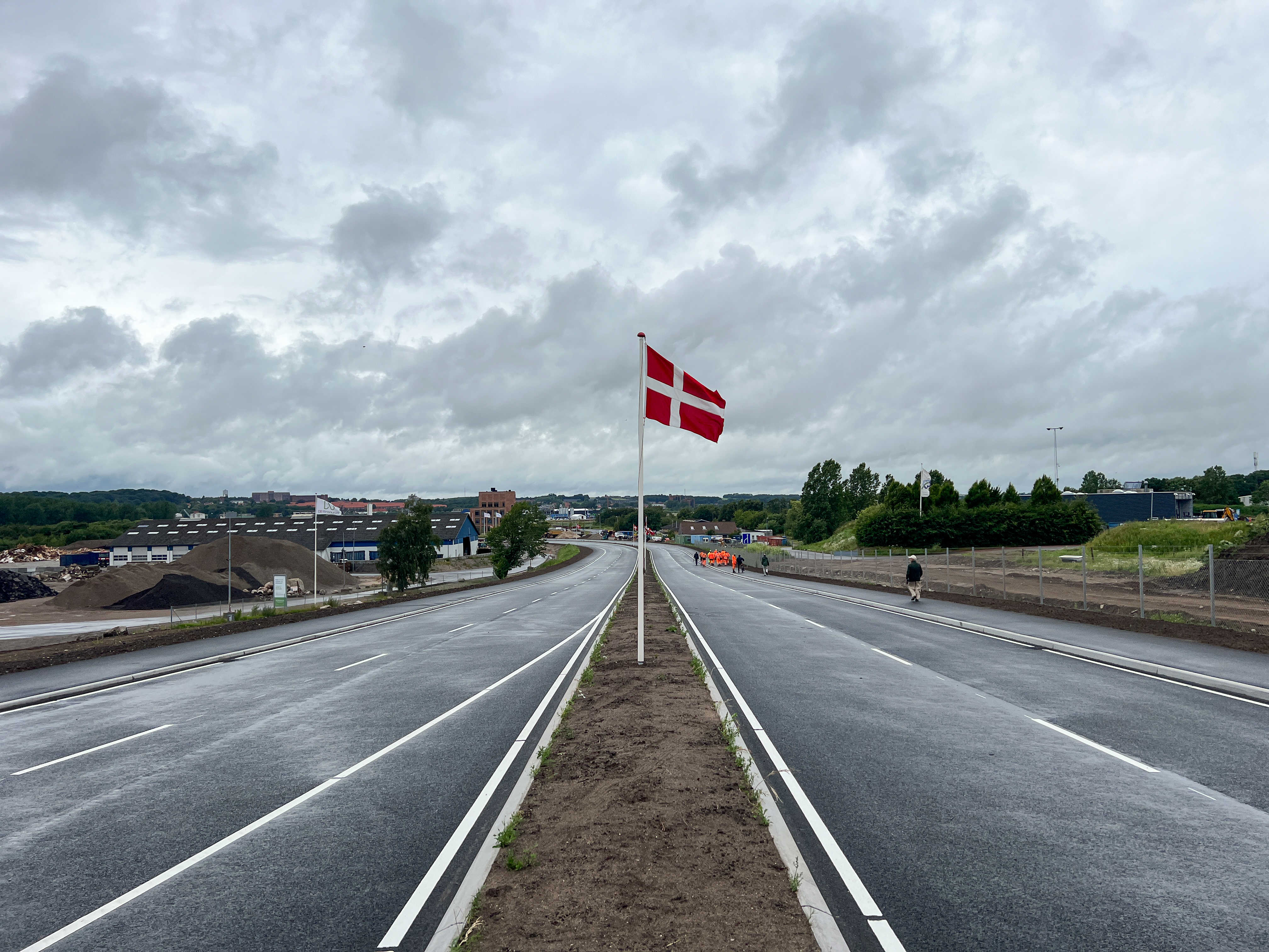 Flag i midterrabatten